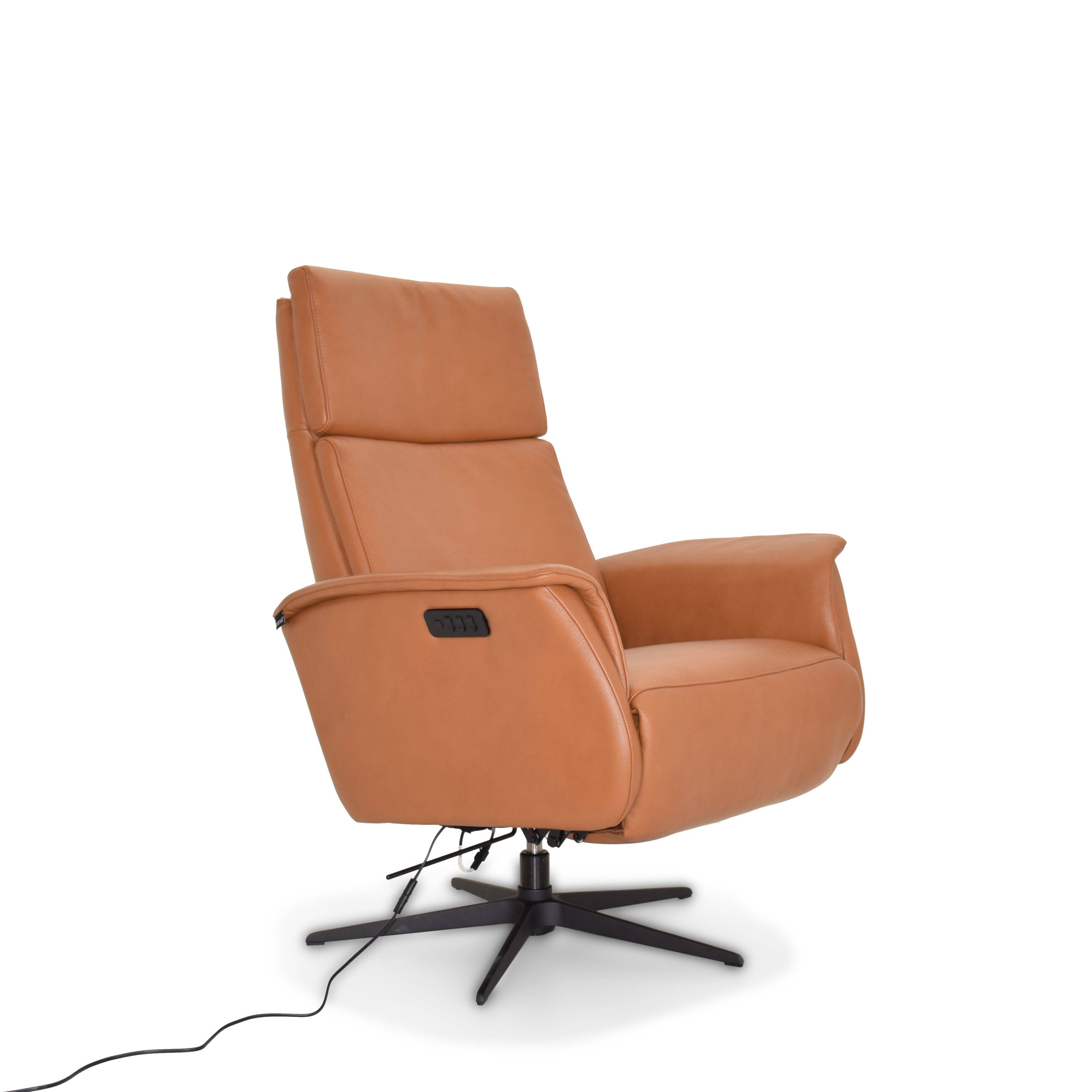 Orange recliner online chair