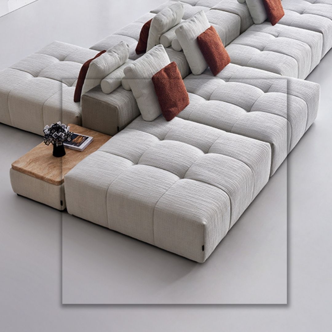 120x120 Puzzle Modular Square Sofa - SF080