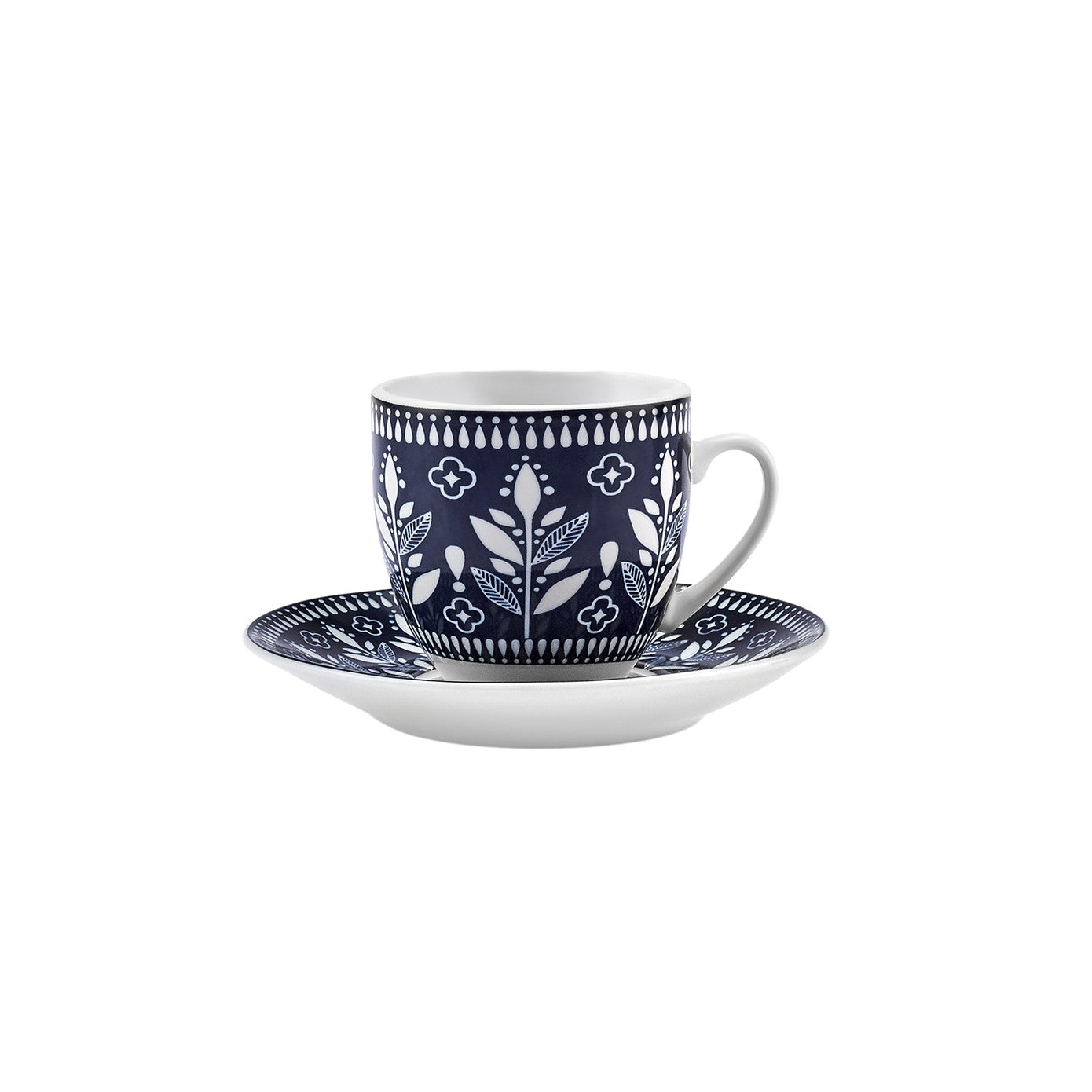 Pre-order 65 Days Delivery - Karaca Peyker 6 Person Coffee Cup Set 85 ml 153.03.05.0159