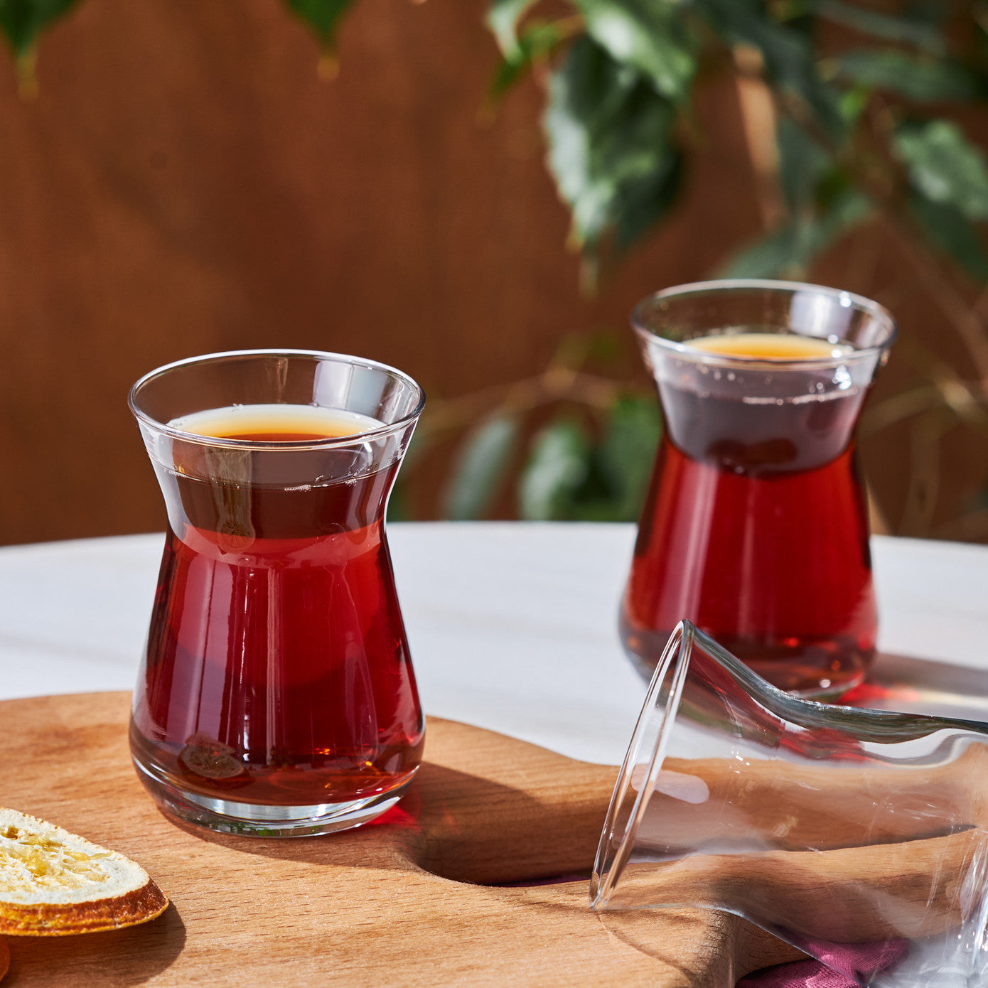 Pre-order 25 Days Delivery - Karaca İrem 6-Piece Tea Glass Set 153.03.08.0201 -  Tea Sets - ebarza Furniture UAE | Shop Modern Furniture in Abu Dhabi & Dubai - مفروشات ايبازرا في الامارات | تسوق اثاث عصري وديكورات مميزة في دبي وابوظبي