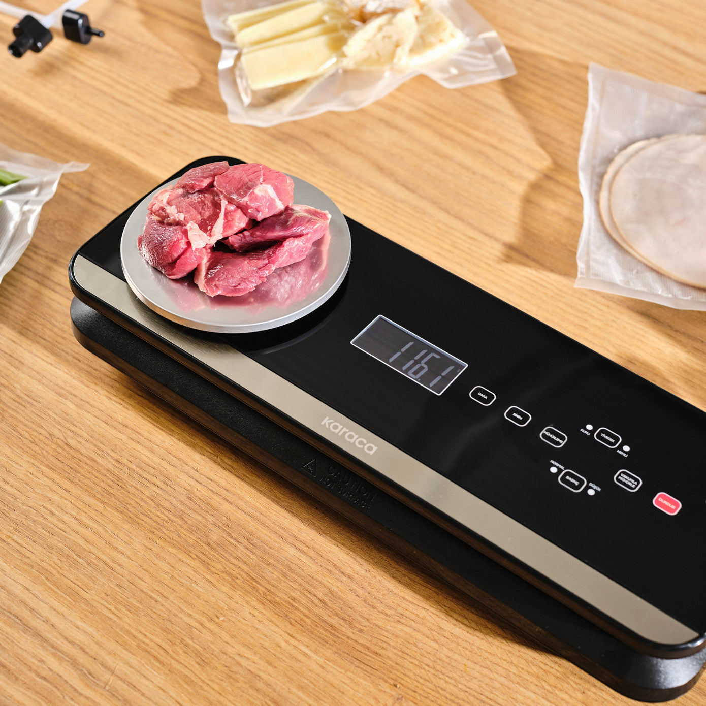 Pre-order 65 Days Delivery - Karaca Seal and Fresh Inox Weighed Vacuum Machine 153.09.01.3523