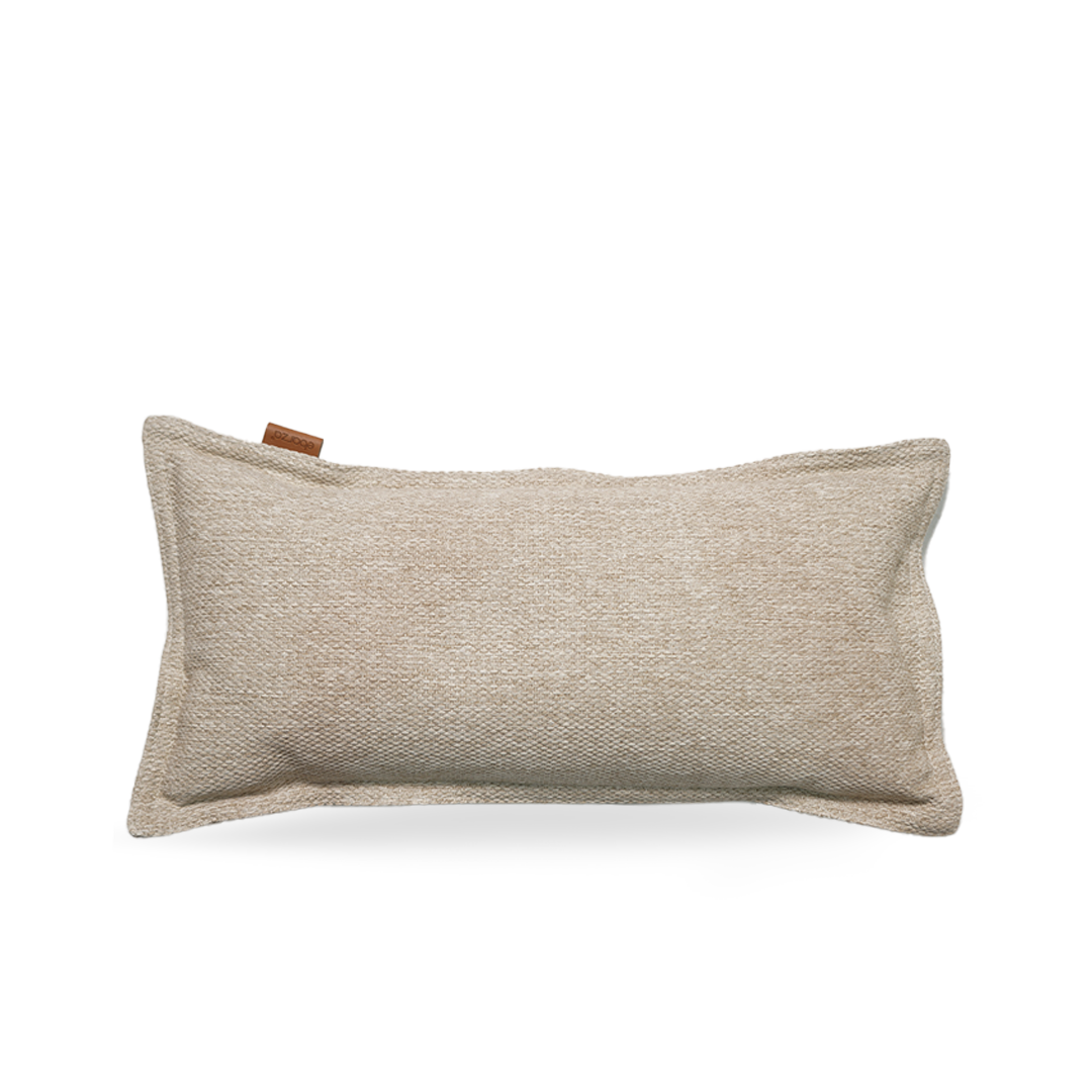 30*60  PILLOW With Zipper - Laconcha140-Beige -  Cushions - ebarza Furniture UAE | Shop Modern Furniture in Abu Dhabi & Dubai - مفروشات ايبازرا في الامارات | تسوق اثاث عصري وديكورات مميزة في دبي وابوظبي