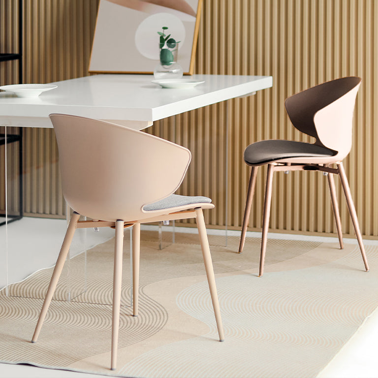 Dining Chair 90Chair-Pink -  Chairs - ebarza Furniture UAE | Shop Modern Furniture in Abu Dhabi & Dubai - مفروشات ايبازرا في الامارات | تسوق اثاث عصري وديكورات مميزة في دبي وابوظبي