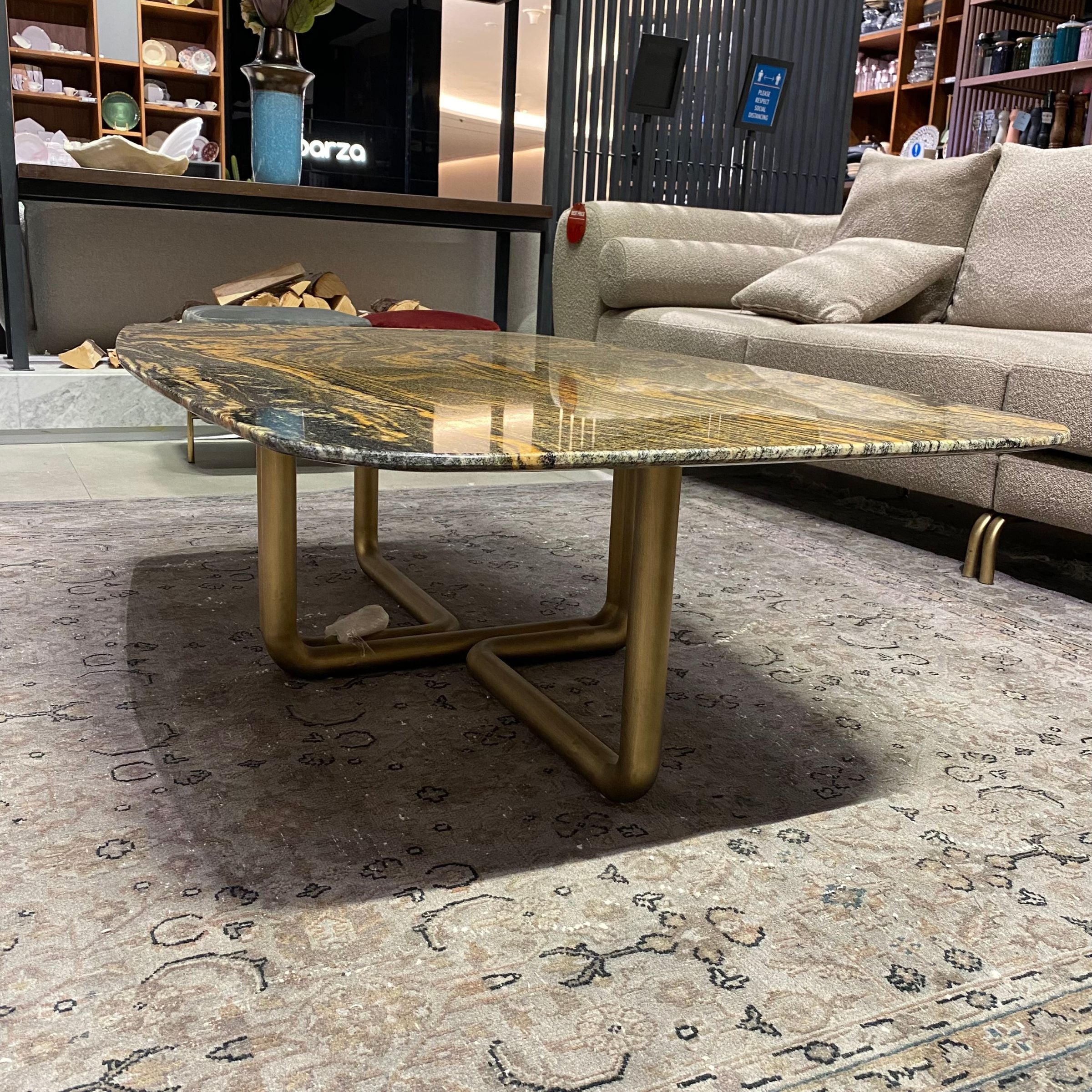 Used marble on sale coffee table