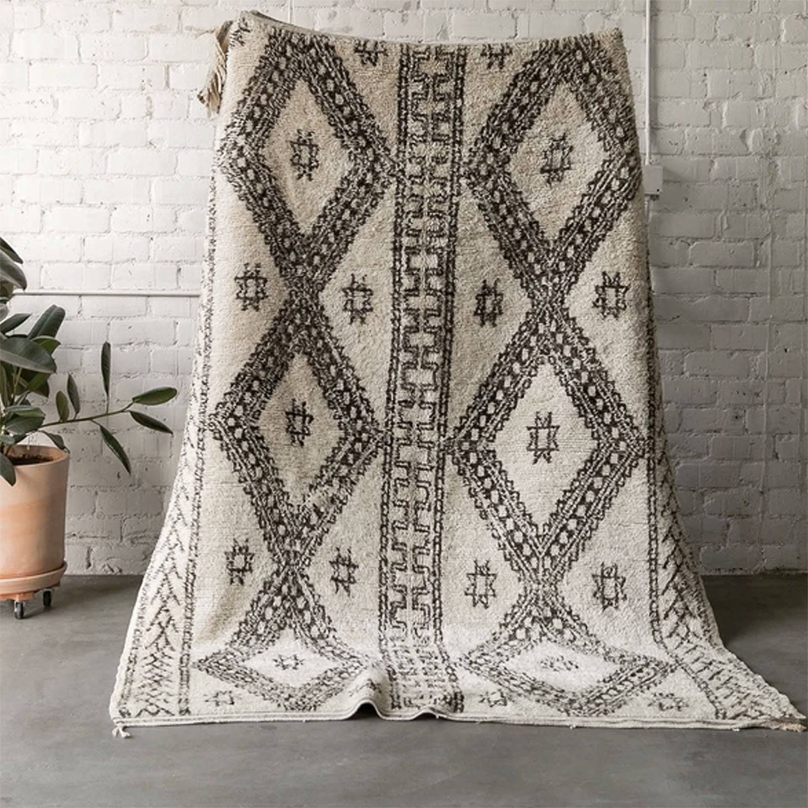 Buy 230X160 Cm Moroccan Style Handmade Rug Jh-2709-L | ebarza Modern ...