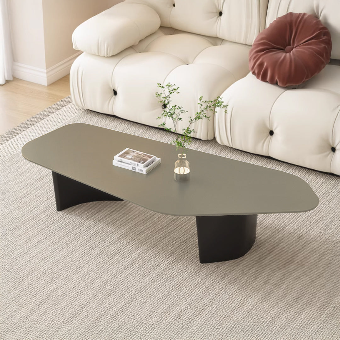 Smoky Saddle Leather Coffee table JK-D52-Saddle Leather