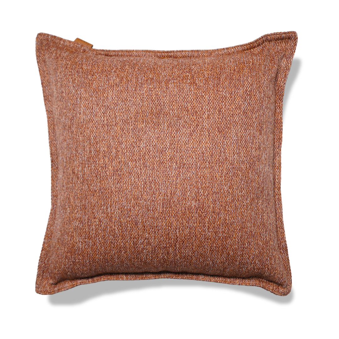 60*60 PILLOW With Zipper  -  Concha205-Orange -  Cushions - ebarza Furniture UAE | Shop Modern Furniture in Abu Dhabi & Dubai - مفروشات ايبازرا في الامارات | تسوق اثاث عصري وديكورات مميزة في دبي وابوظبي