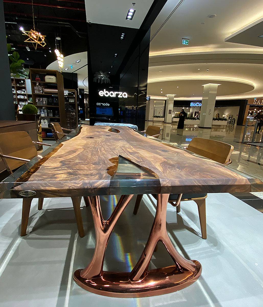 Wood epoxy tables sale