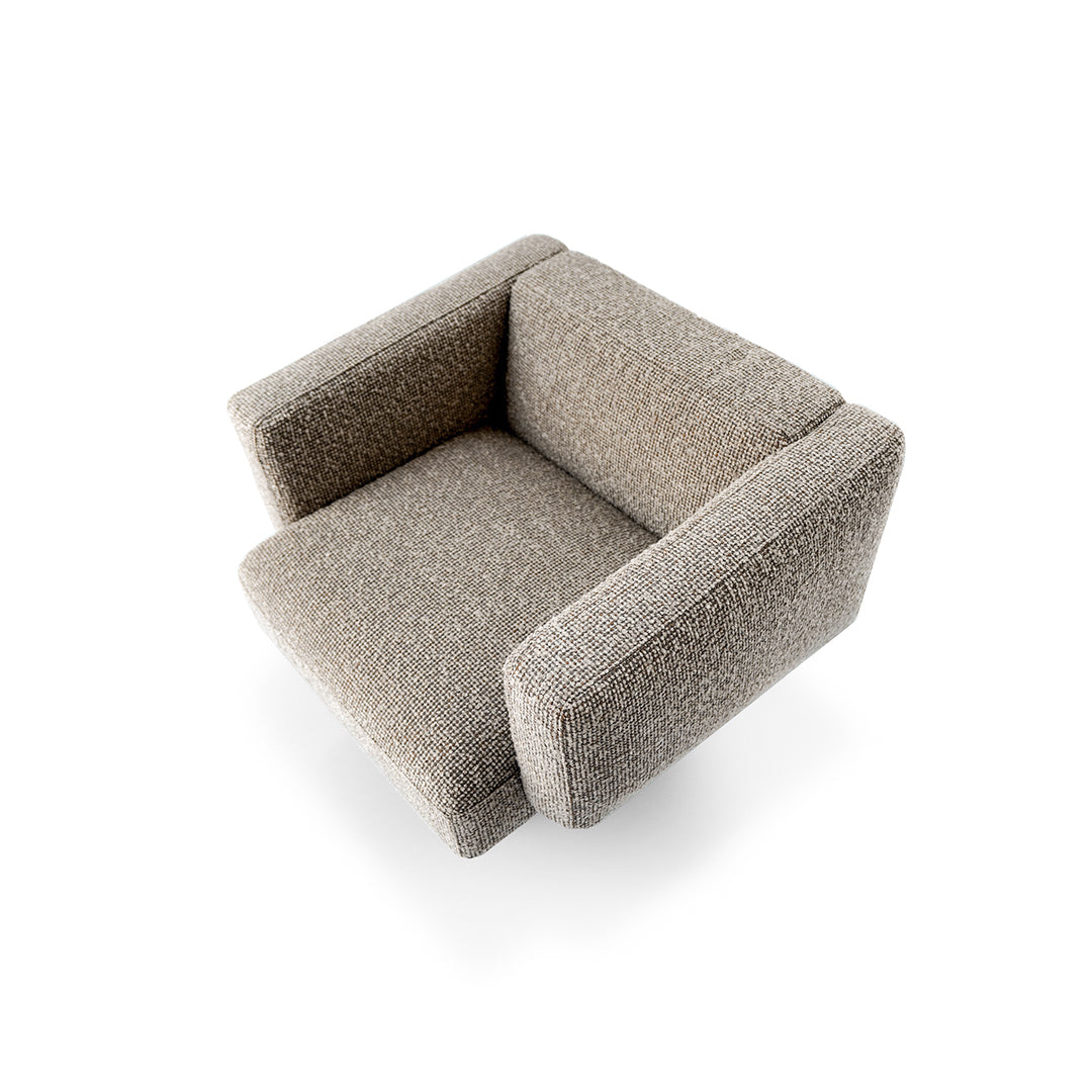 Era Fabric Armchair ARM-EF001 -  Armchairs - ebarza Furniture UAE | Shop Modern Furniture in Abu Dhabi & Dubai - مفروشات ايبازرا في الامارات | تسوق اثاث عصري وديكورات مميزة في دبي وابوظبي