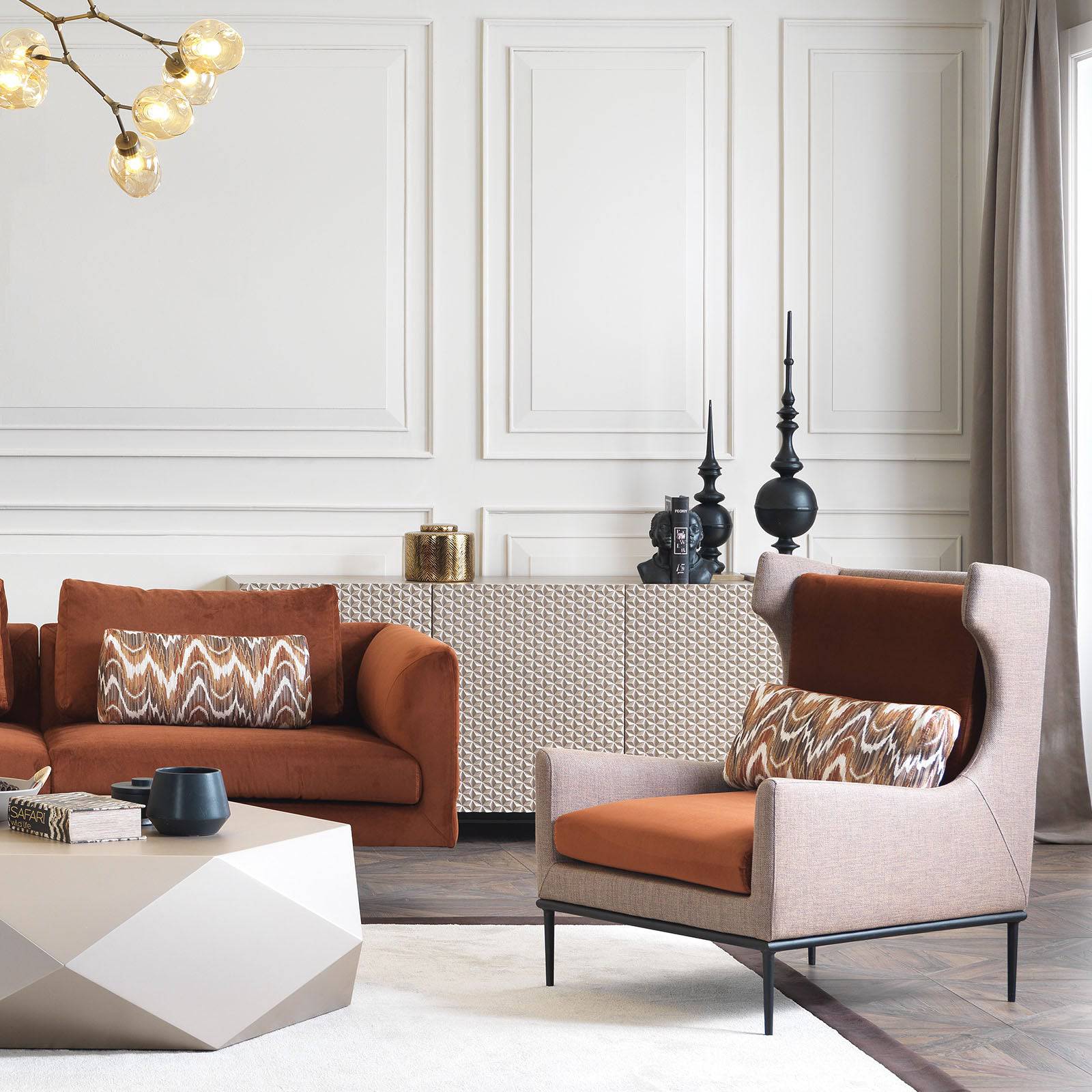 4 Seater Vittoria Sofa Set Vittoria001 4Seater Brawa