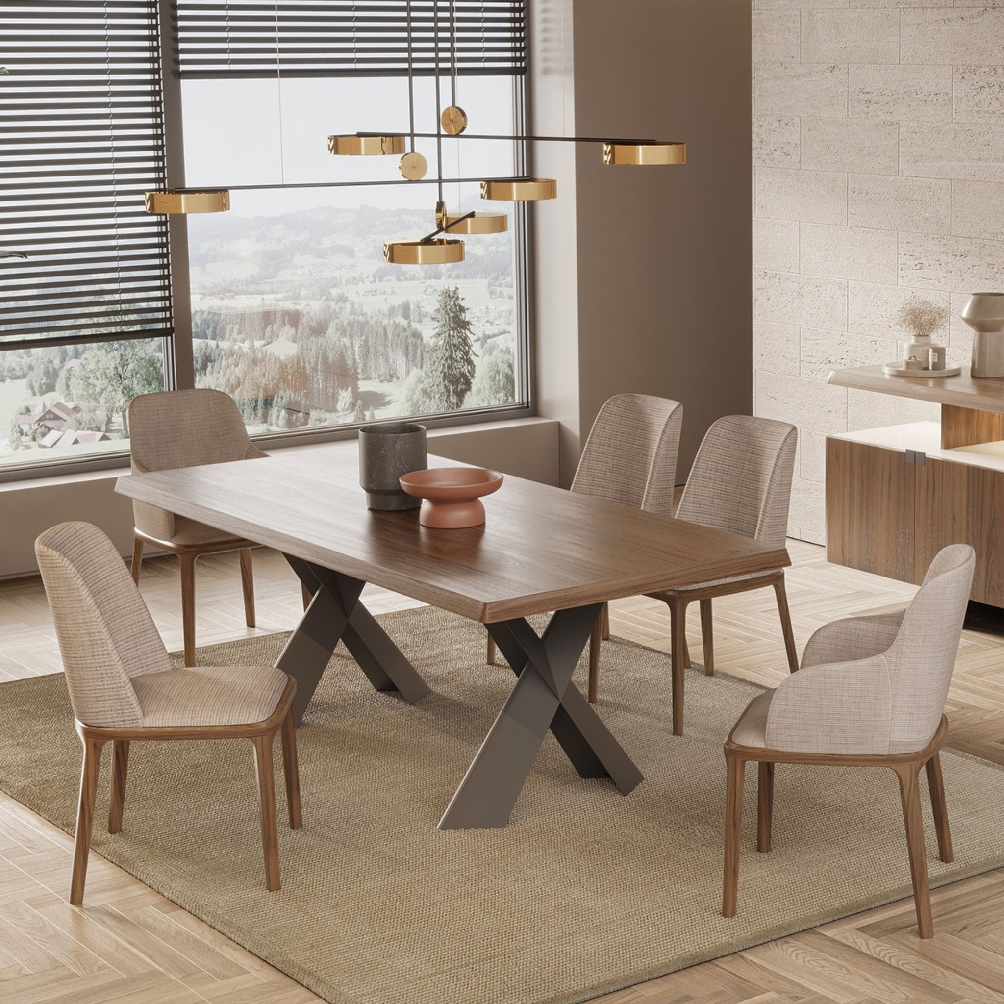 Buy Display Piece - Genova Dining Table Genv-Table-YAS | ebarza Modern ...