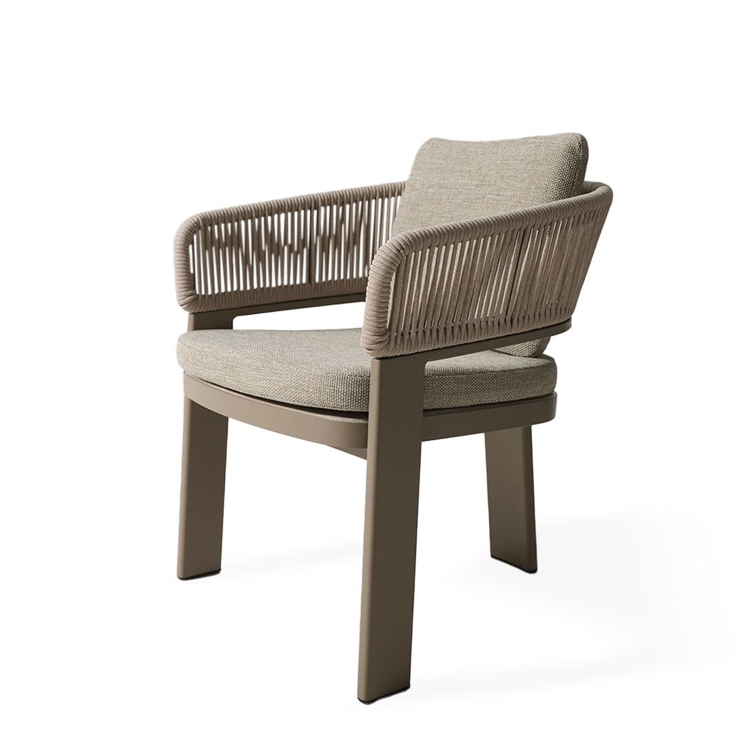 CAYENNE DINING ARMCHAIR W/SEAT + BACK CUSHION AC5882N04ROP