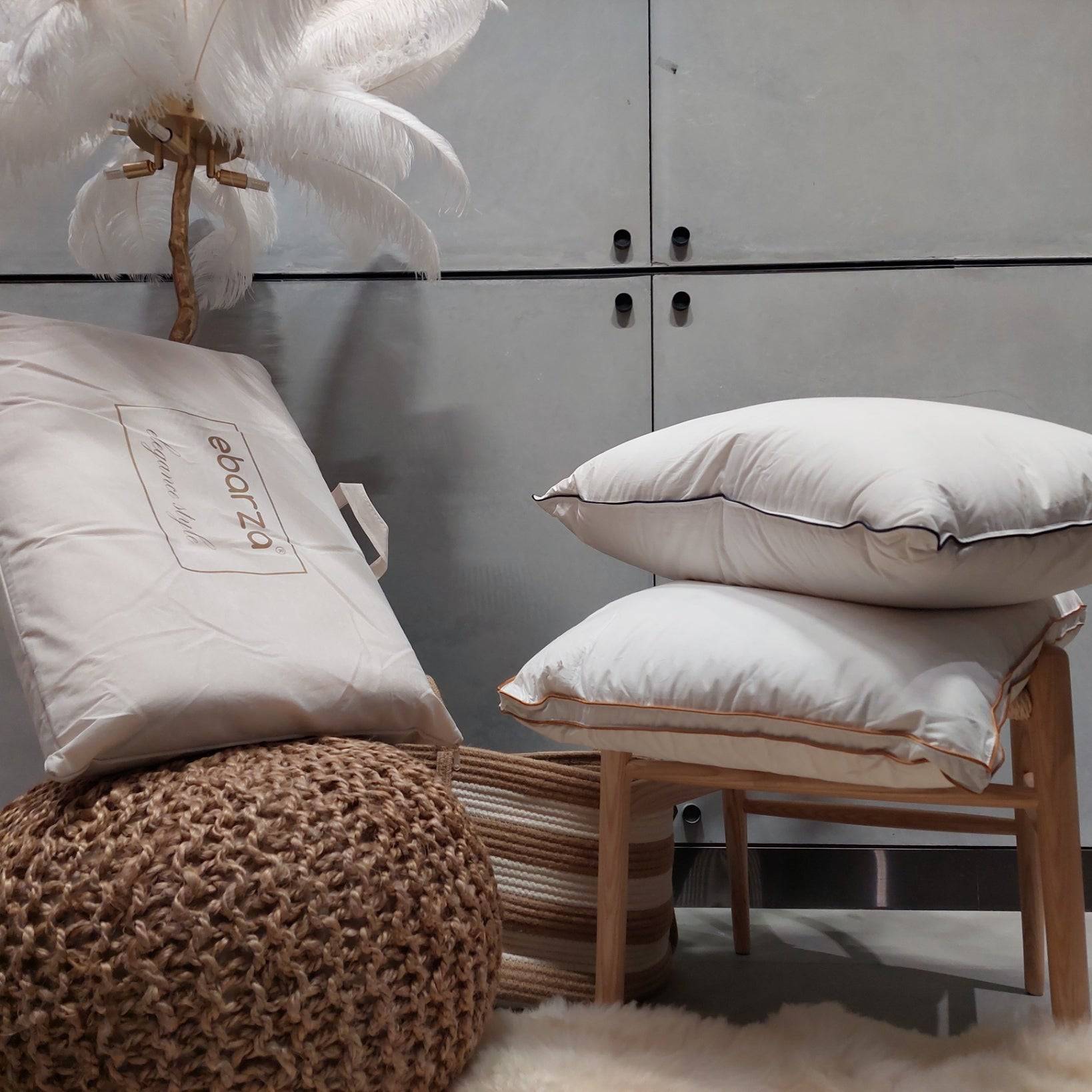 Old feather store pillows for sale