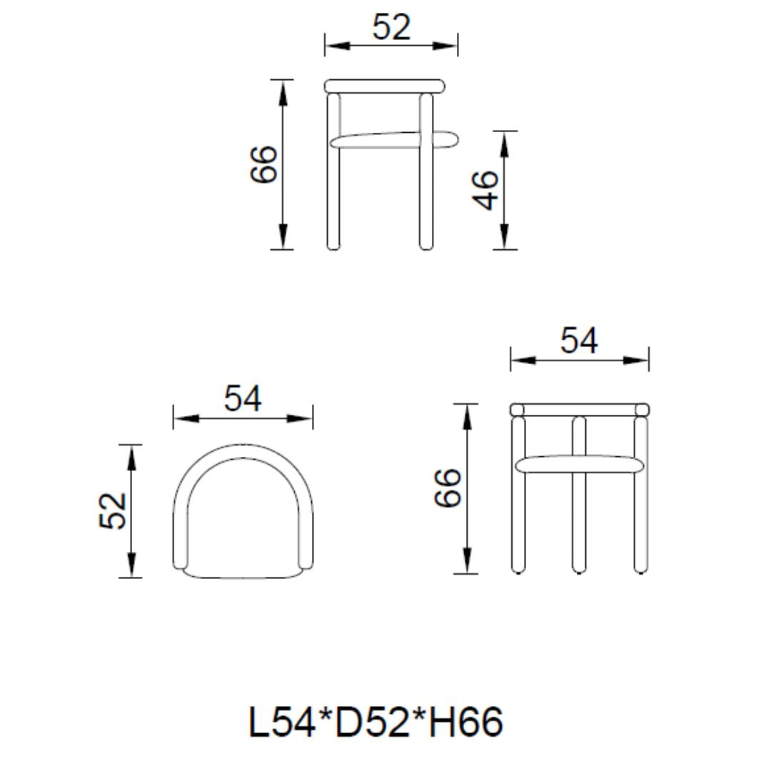 Pre-order 45 Days Delivery  Grandeur Dining Chair AMCJ-CY6003