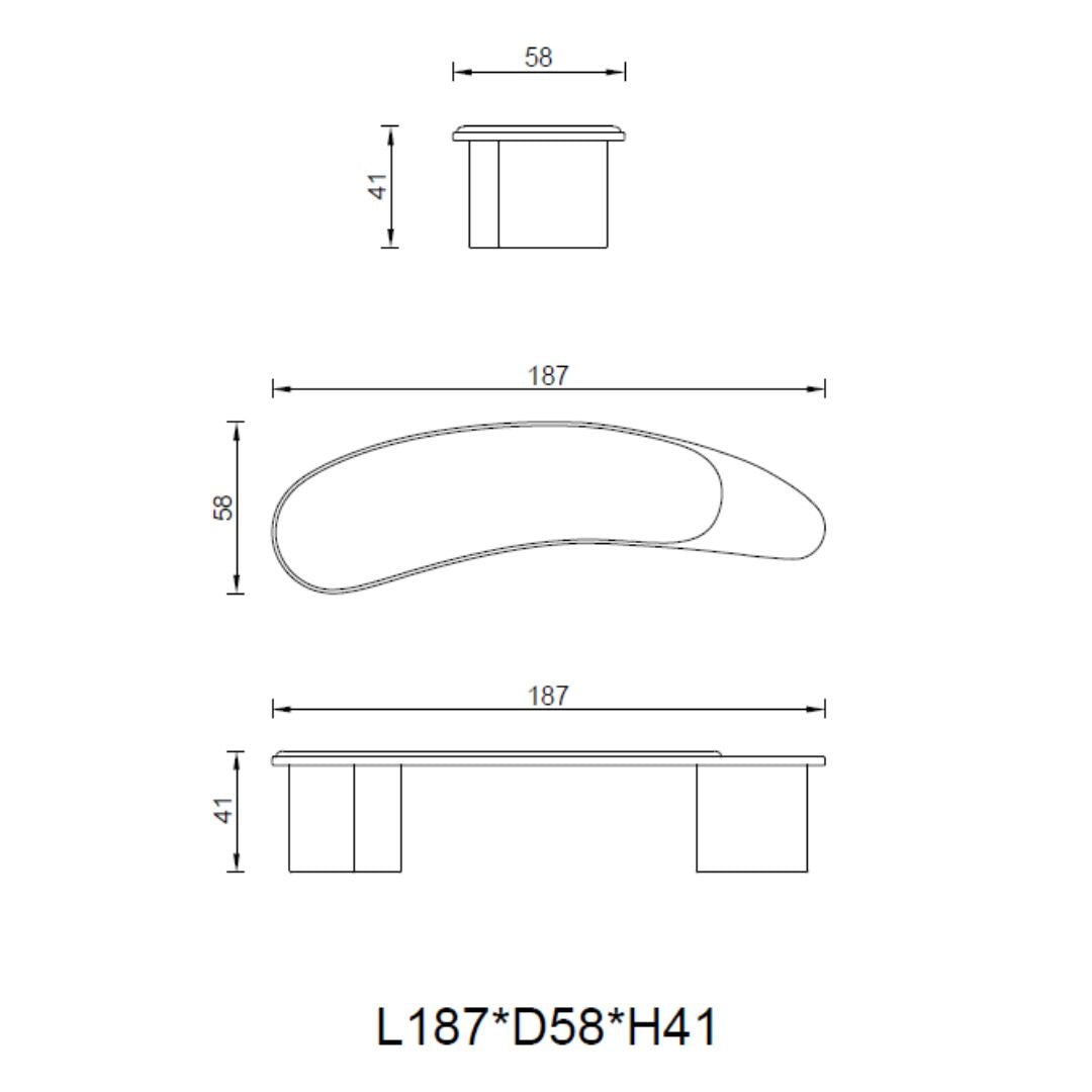 Pre-order 45 Days Delivery Grandeur Bench AMCJ-TD6069