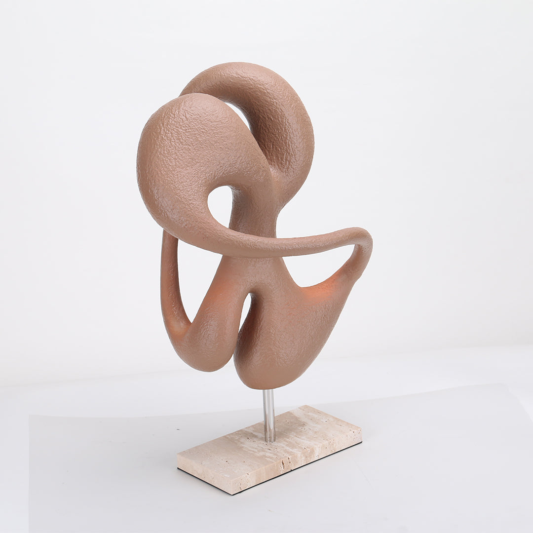 Abstract Sculpture KA3099A -  Home Decor Figurines - ebarza Furniture UAE | Shop Modern Furniture in Abu Dhabi & Dubai - مفروشات ايبازرا في الامارات | تسوق اثاث عصري وديكورات مميزة في دبي وابوظبي