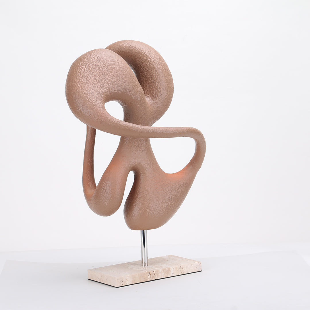 Abstract Sculpture KA3099A -  Home Decor Figurines - ebarza Furniture UAE | Shop Modern Furniture in Abu Dhabi & Dubai - مفروشات ايبازرا في الامارات | تسوق اثاث عصري وديكورات مميزة في دبي وابوظبي