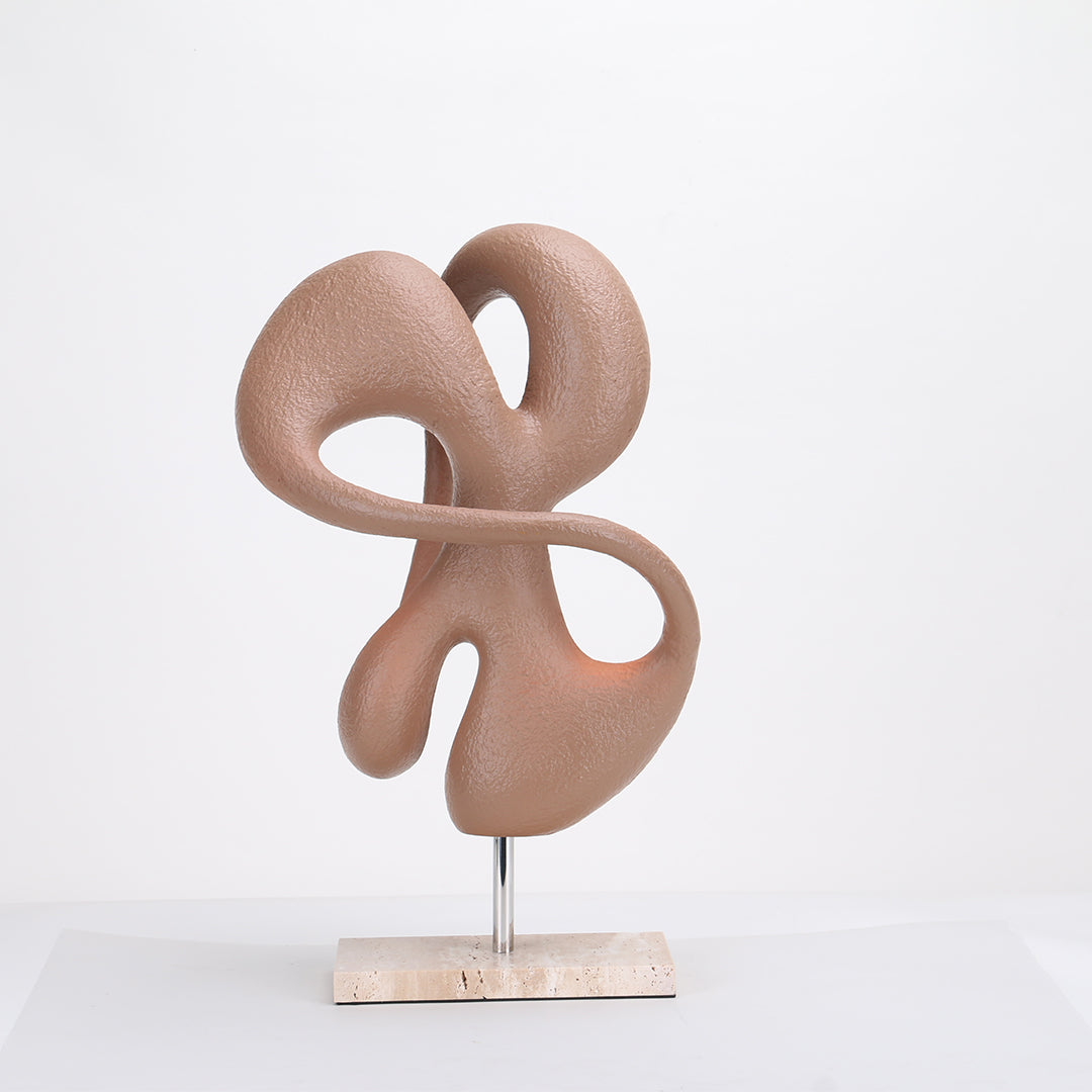 Abstract Sculpture KA3099A -  Home Decor Figurines - ebarza Furniture UAE | Shop Modern Furniture in Abu Dhabi & Dubai - مفروشات ايبازرا في الامارات | تسوق اثاث عصري وديكورات مميزة في دبي وابوظبي