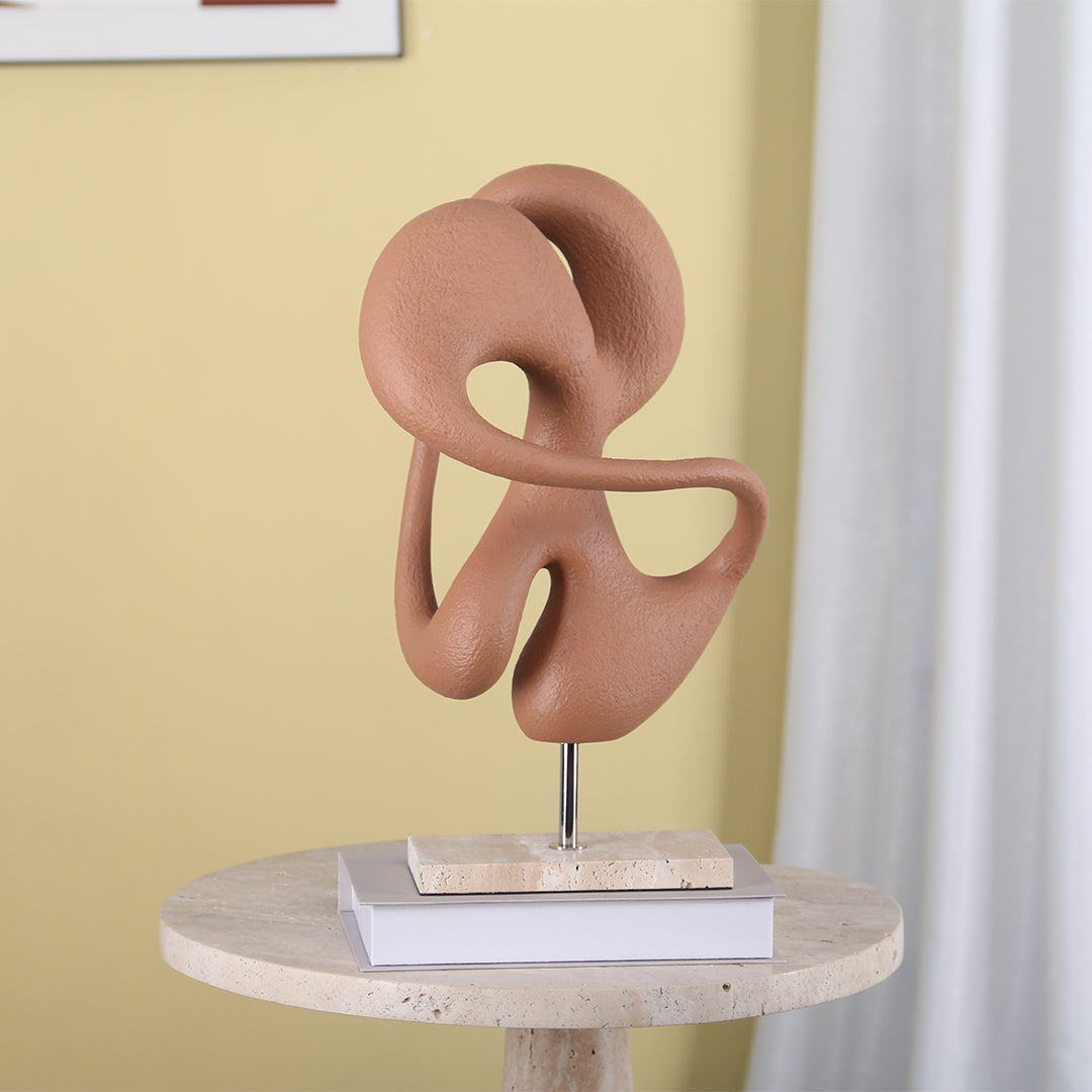 Abstract Sculpture KA3099A -  Home Decor Figurines - ebarza Furniture UAE | Shop Modern Furniture in Abu Dhabi & Dubai - مفروشات ايبازرا في الامارات | تسوق اثاث عصري وديكورات مميزة في دبي وابوظبي