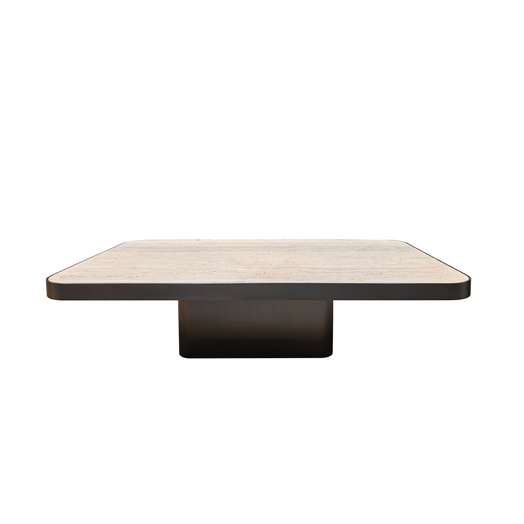 Babylon Set Of 3 Sliver Travertine Side Table - 321CT1S -  Side Tables - ebarza Furniture UAE | Shop Modern Furniture in Abu Dhabi & Dubai - مفروشات ايبازرا في الامارات | تسوق اثاث عصري وديكورات مميزة في دبي وابوظبي