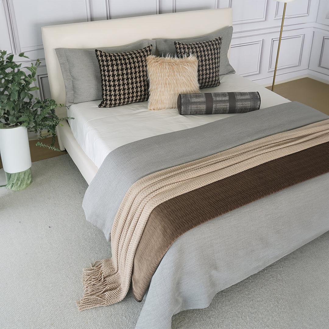 Bedding Set - EBB043 -  Bedding - ebarza Furniture UAE | Shop Modern Furniture in Abu Dhabi & Dubai - مفروشات ايبازرا في الامارات | تسوق اثاث عصري وديكورات مميزة في دبي وابوظبي