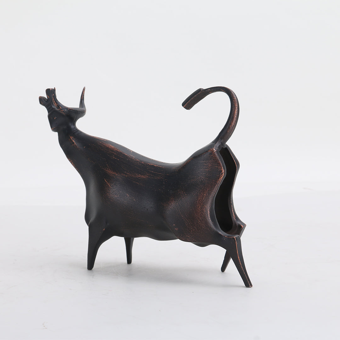 Bull Sculpture KA3067B -  Home Decor Figurines - ebarza Furniture UAE | Shop Modern Furniture in Abu Dhabi & Dubai - مفروشات ايبازرا في الامارات | تسوق اثاث عصري وديكورات مميزة في دبي وابوظبي