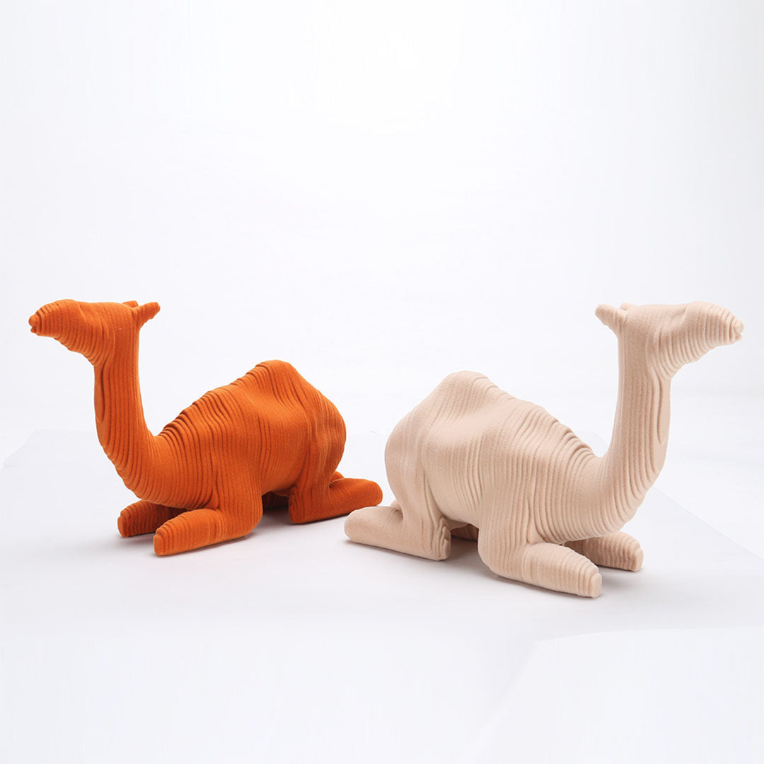 Camel Sculpture - KA3122B BEIGE