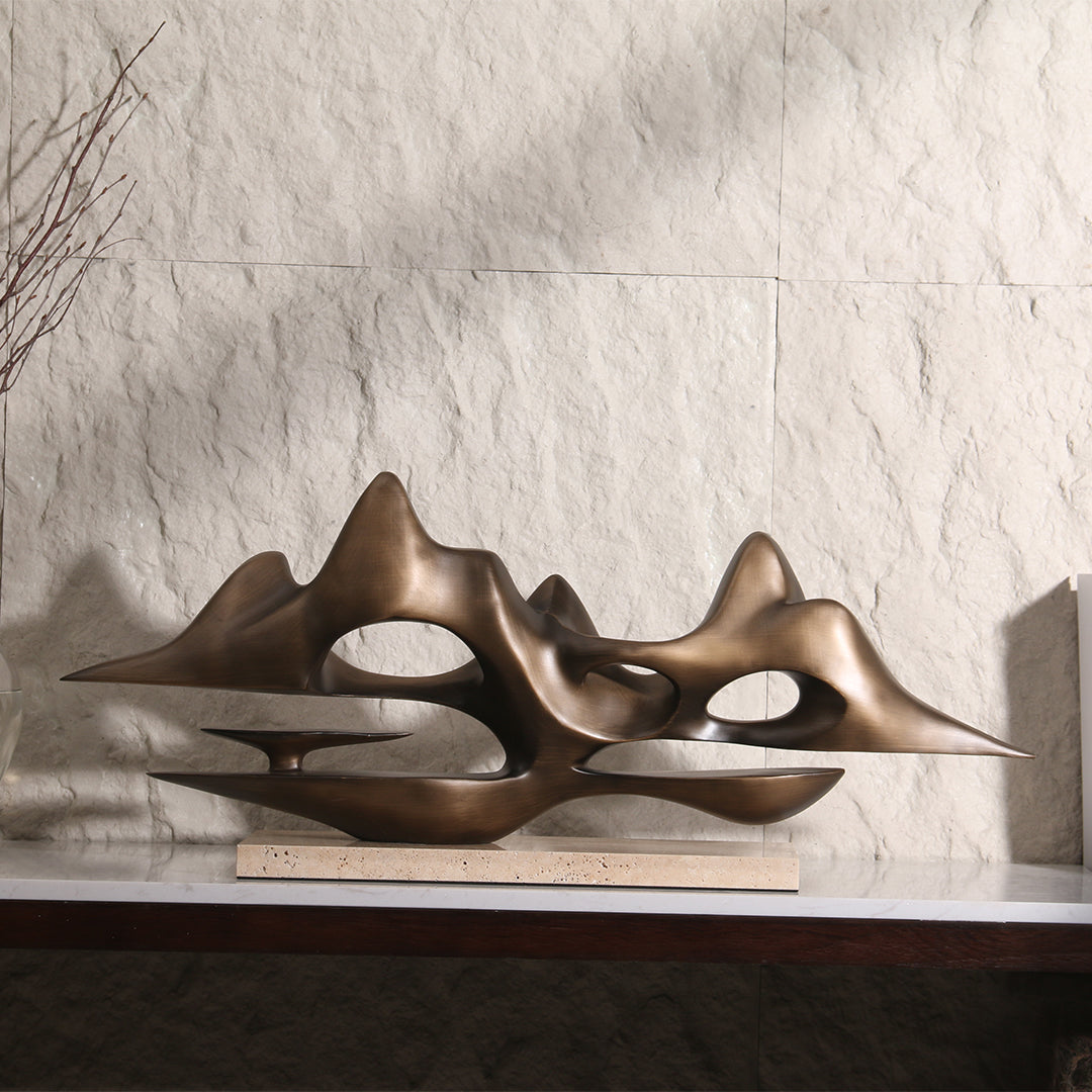 DESKTOP SCULPTURE KA3339/BA061 -  Home Decor Figurines - ebarza Furniture UAE | Shop Modern Furniture in Abu Dhabi & Dubai - مفروشات ايبازرا في الامارات | تسوق اثاث عصري وديكورات مميزة في دبي وابوظبي