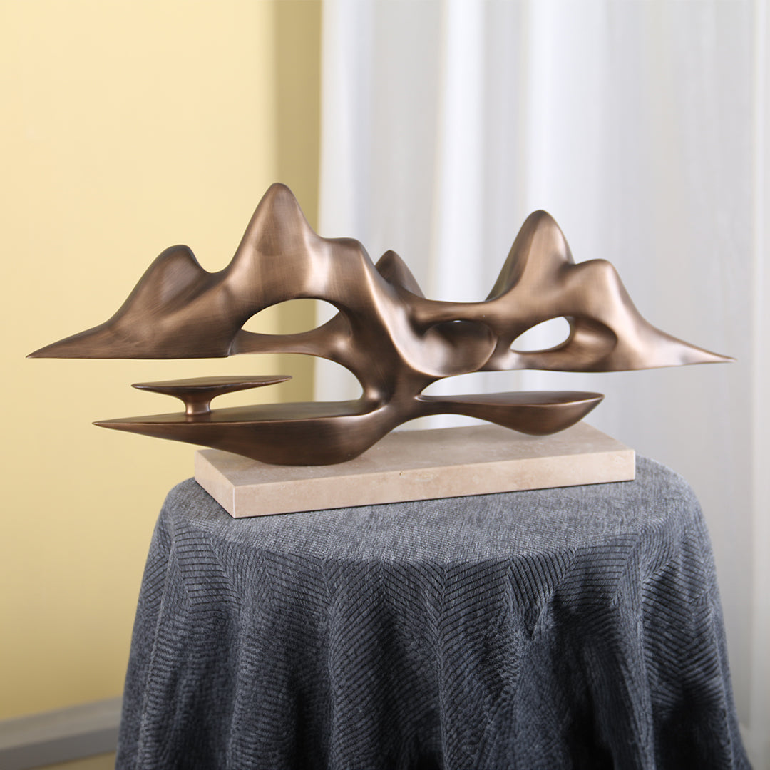 DESKTOP SCULPTURE KA3339/BA061 -  Home Decor Figurines - ebarza Furniture UAE | Shop Modern Furniture in Abu Dhabi & Dubai - مفروشات ايبازرا في الامارات | تسوق اثاث عصري وديكورات مميزة في دبي وابوظبي