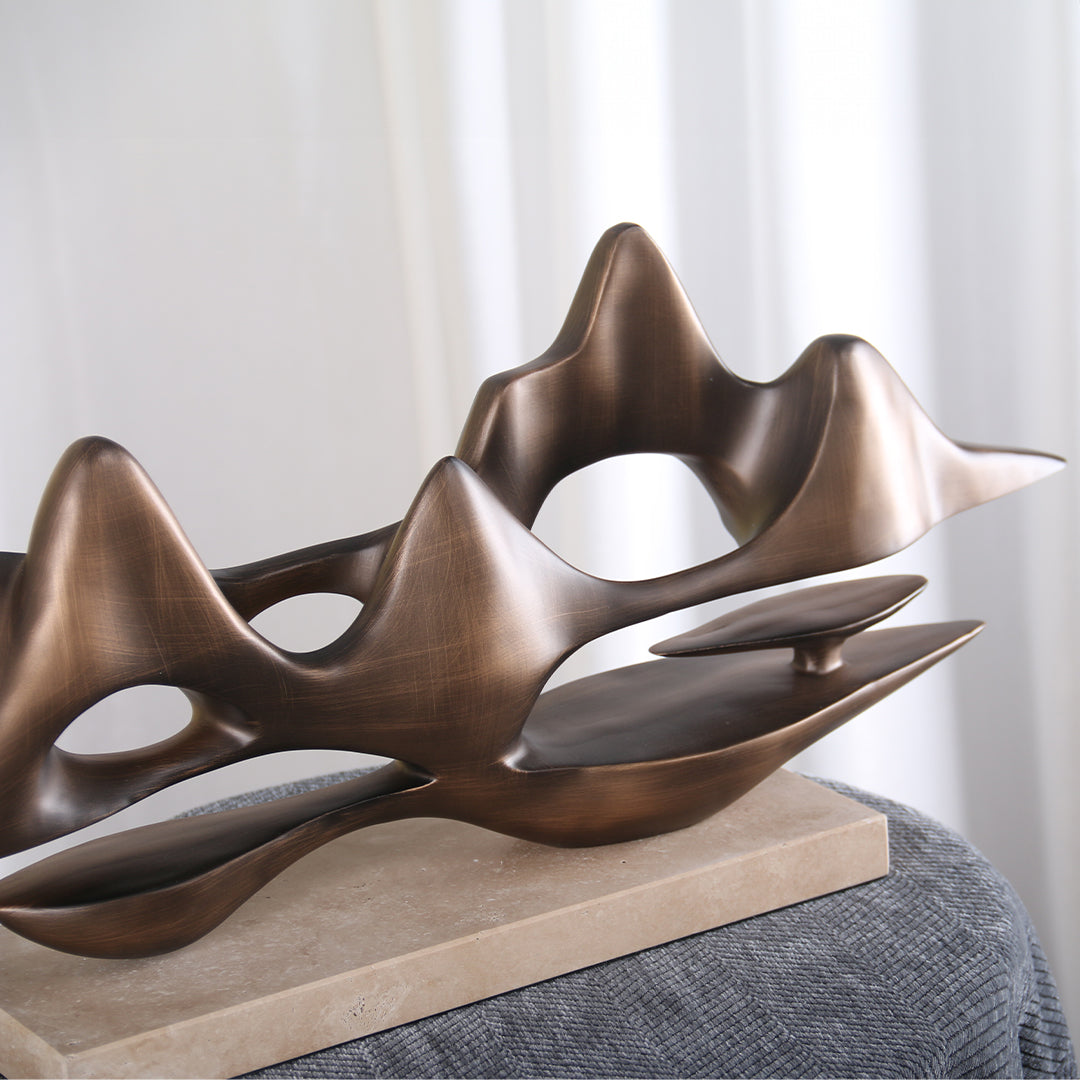 DESKTOP SCULPTURE KA3339/BA061 -  Home Decor Figurines - ebarza Furniture UAE | Shop Modern Furniture in Abu Dhabi & Dubai - مفروشات ايبازرا في الامارات | تسوق اثاث عصري وديكورات مميزة في دبي وابوظبي