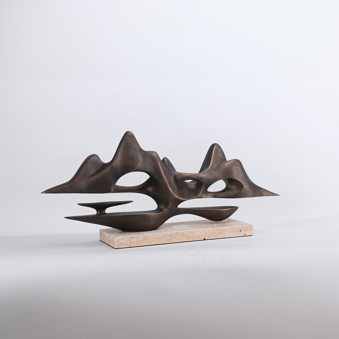 DESKTOP SCULPTURE KA3339/BA061 -  Home Decor Figurines - ebarza Furniture UAE | Shop Modern Furniture in Abu Dhabi & Dubai - مفروشات ايبازرا في الامارات | تسوق اثاث عصري وديكورات مميزة في دبي وابوظبي