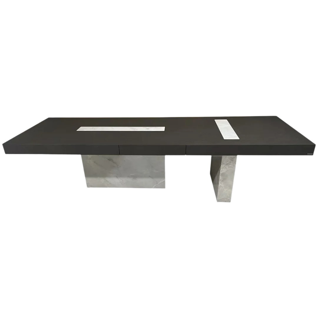 Dark Emperador Rectangular Dining Table JK-W009