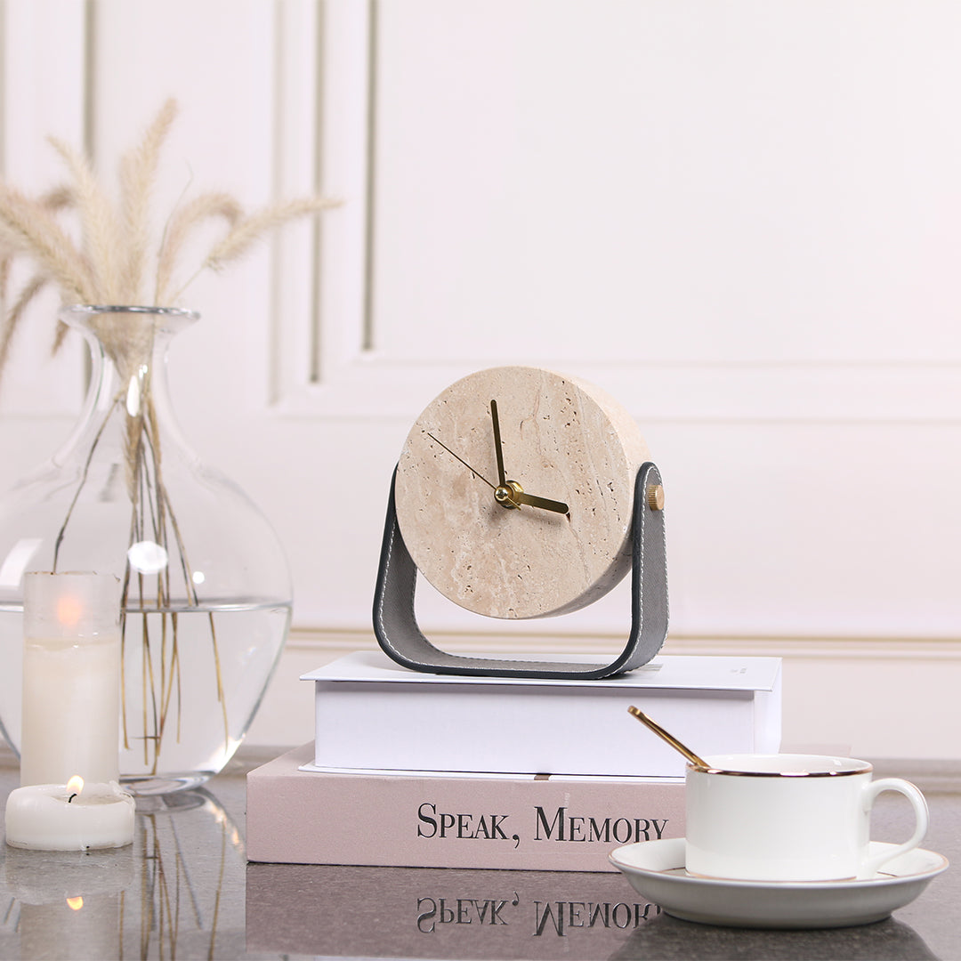 Desktop Clock KQ3002B -  Clocks - ebarza Furniture UAE | Shop Modern Furniture in Abu Dhabi & Dubai - مفروشات ايبازرا في الامارات | تسوق اثاث عصري وديكورات مميزة في دبي وابوظبي