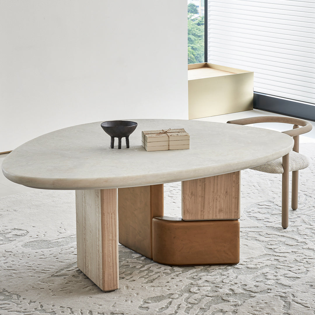 Pre-order 45 Days Delivery Grandeur Marble/Veneer Dining Table 180cm BMCJ-CT6073