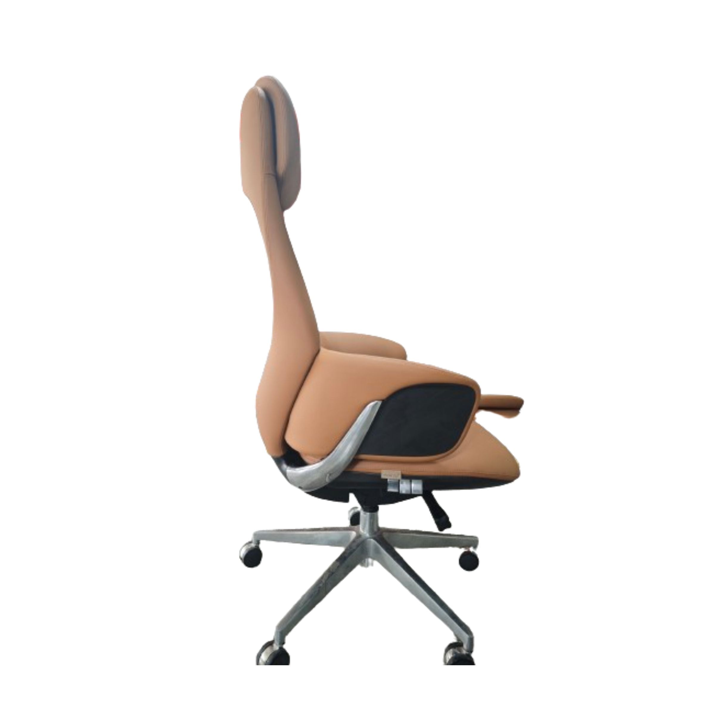 Norris Leather Office Chair With Wheels 8006H -  Office Chairs - ebarza Furniture UAE | Shop Modern Furniture in Abu Dhabi & Dubai - مفروشات ايبازرا في الامارات | تسوق اثاث عصري وديكورات مميزة في دبي وابوظبي