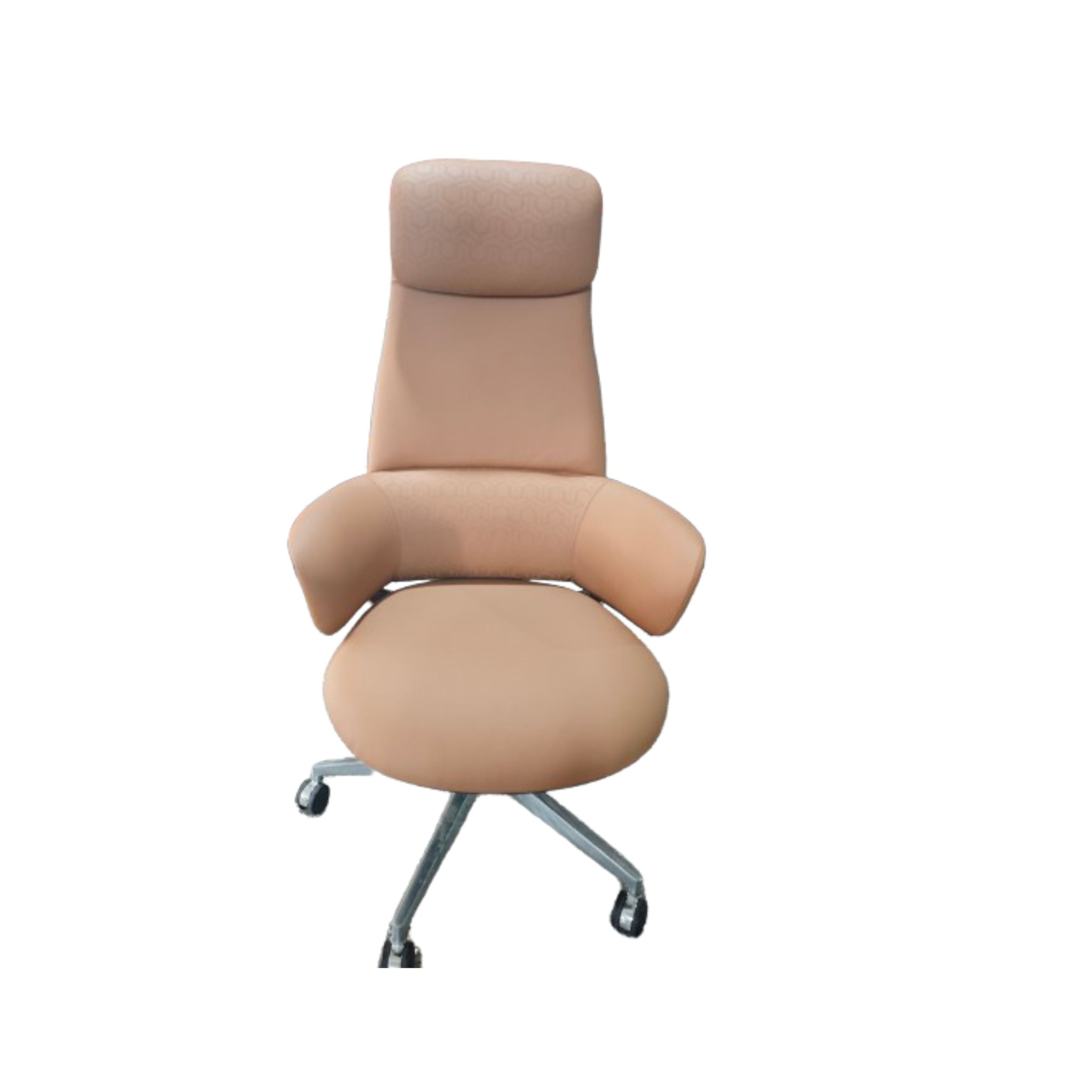 Norris Leather Office Chair With Wheels 8006H -  Office Chairs - ebarza Furniture UAE | Shop Modern Furniture in Abu Dhabi & Dubai - مفروشات ايبازرا في الامارات | تسوق اثاث عصري وديكورات مميزة في دبي وابوظبي