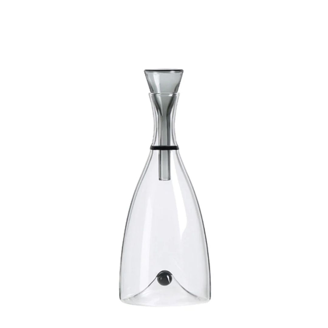 Glass Decanter Smoke FC-CJ23002B -  Drinkware - ebarza Furniture UAE | Shop Modern Furniture in Abu Dhabi & Dubai - مفروشات ايبازرا في الامارات | تسوق اثاث عصري وديكورات مميزة في دبي وابوظبي