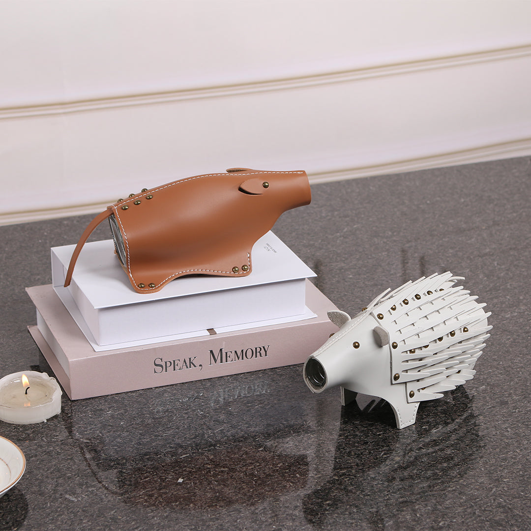 Hedgehog Vase/Sculpture KB3025 -  Vases - ebarza Furniture UAE | Shop Modern Furniture in Abu Dhabi & Dubai - مفروشات ايبازرا في الامارات | تسوق اثاث عصري وديكورات مميزة في دبي وابوظبي