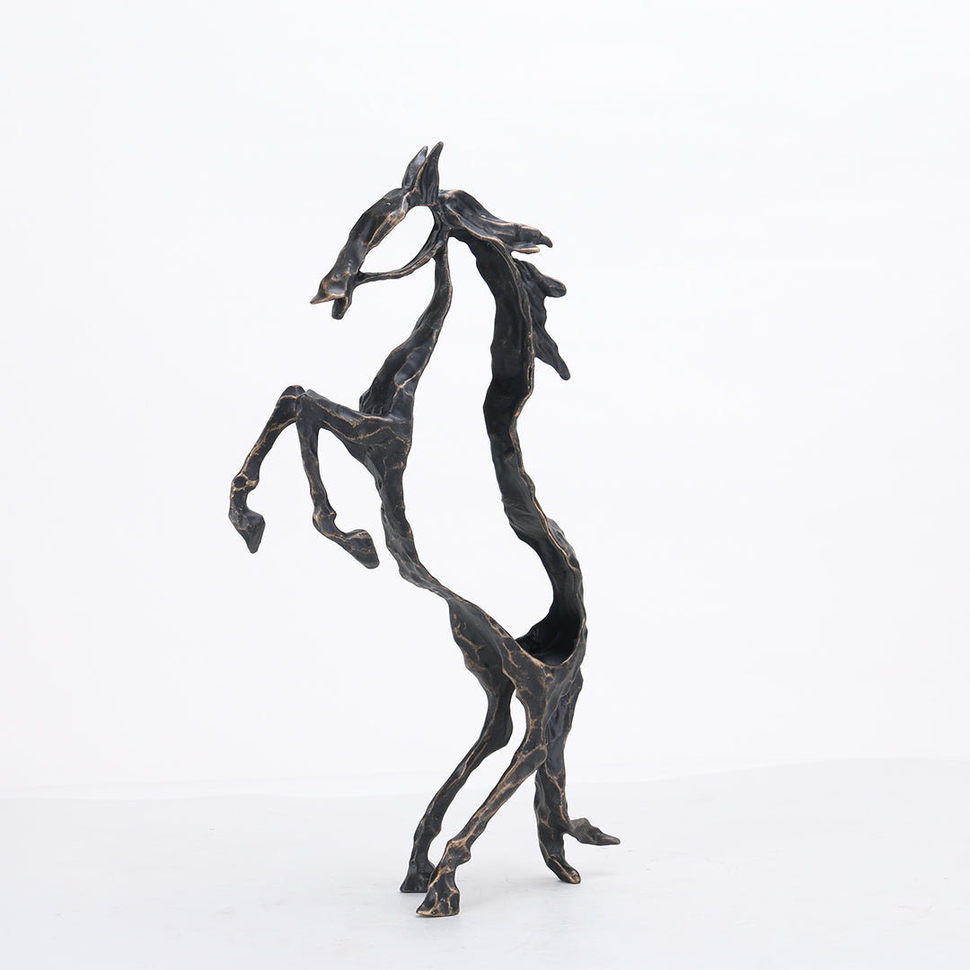 Hollow Horse KA3095 -  Home Decor Figurines - ebarza Furniture UAE | Shop Modern Furniture in Abu Dhabi & Dubai - مفروشات ايبازرا في الامارات | تسوق اثاث عصري وديكورات مميزة في دبي وابوظبي