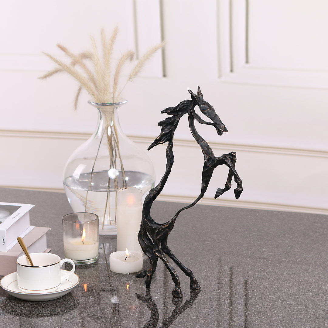 Hollow Horse KA3095 -  Home Decor Figurines - ebarza Furniture UAE | Shop Modern Furniture in Abu Dhabi & Dubai - مفروشات ايبازرا في الامارات | تسوق اثاث عصري وديكورات مميزة في دبي وابوظبي