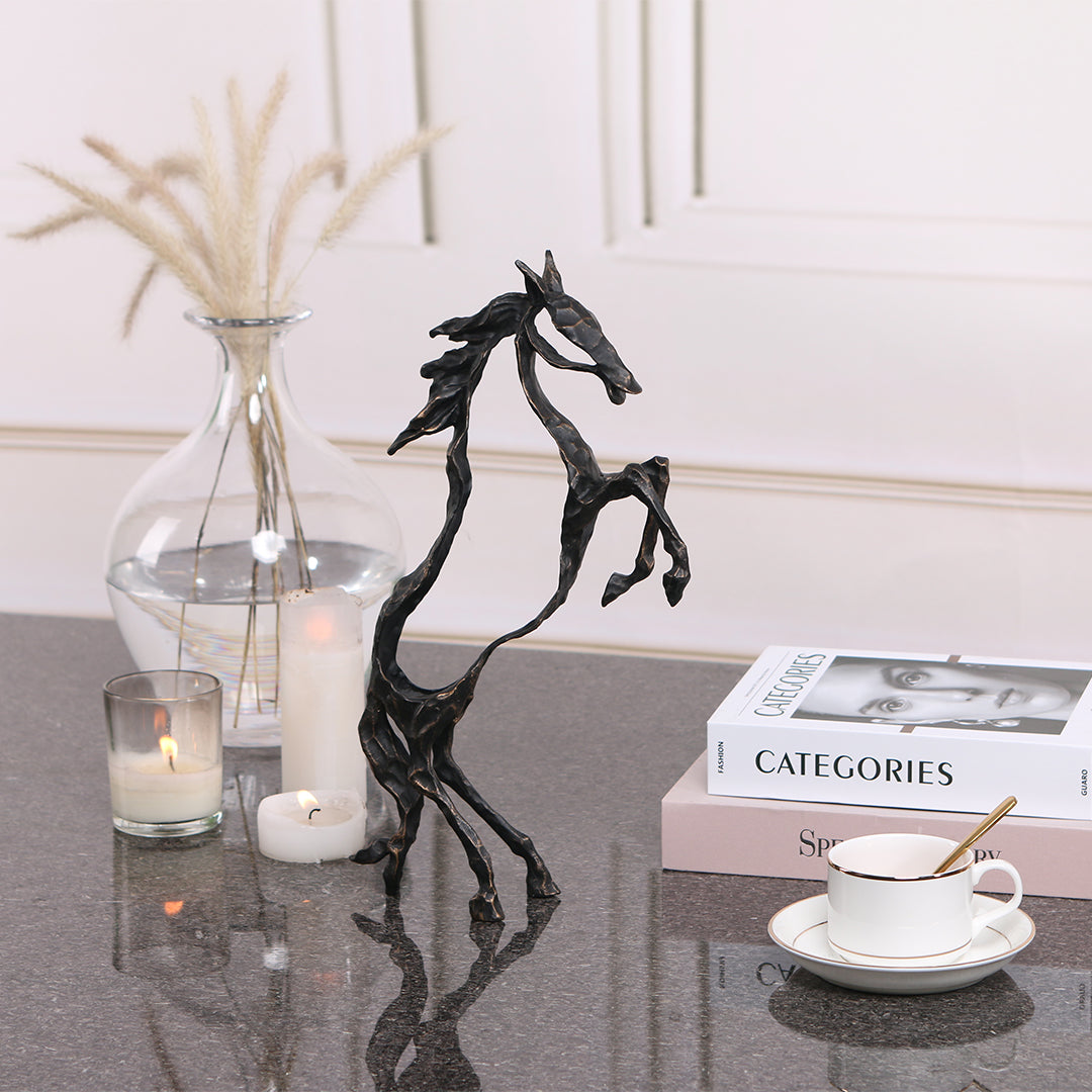 Hollow Horse KA3095 -  Home Decor Figurines - ebarza Furniture UAE | Shop Modern Furniture in Abu Dhabi & Dubai - مفروشات ايبازرا في الامارات | تسوق اثاث عصري وديكورات مميزة في دبي وابوظبي