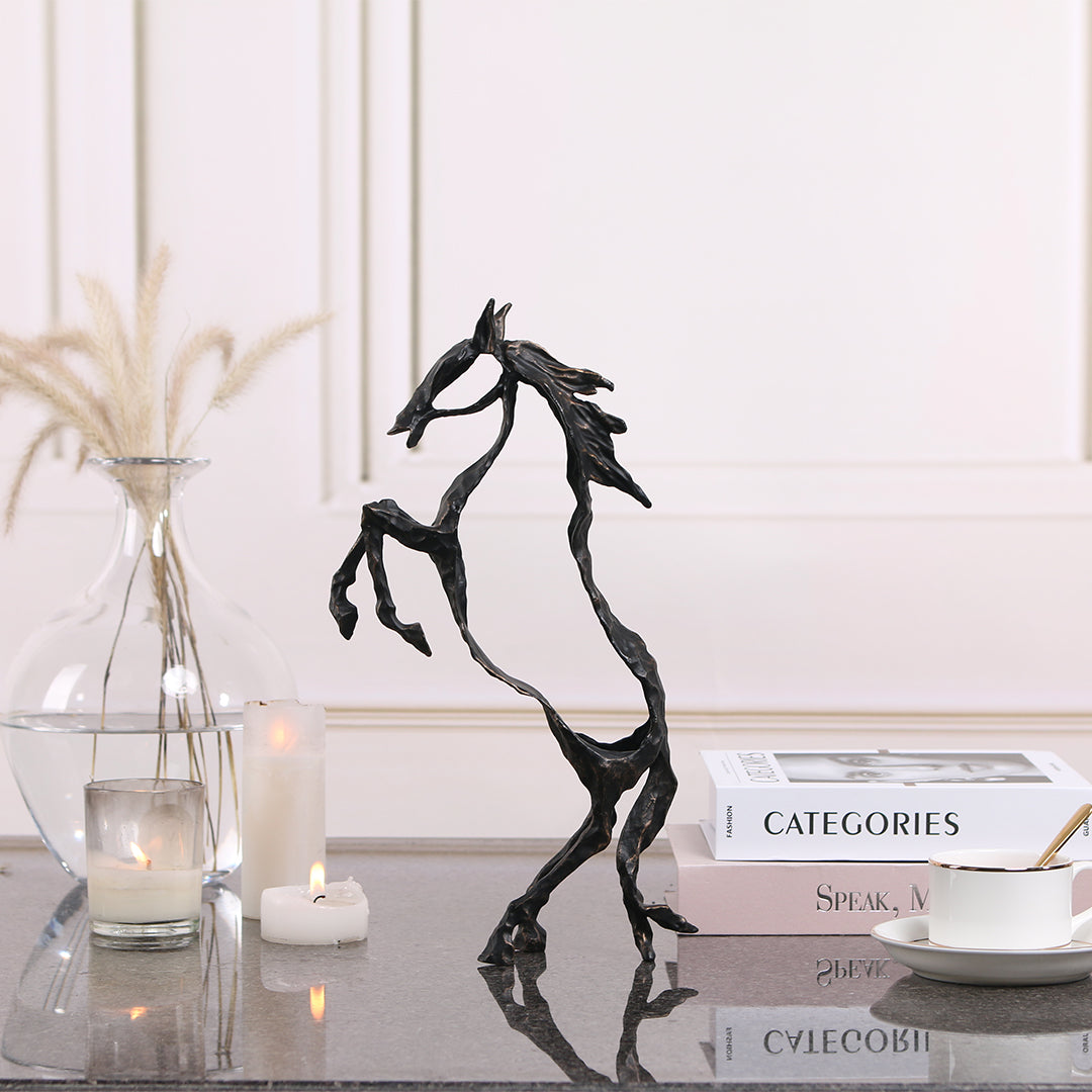 Hollow Horse KA3095 -  Home Decor Figurines - ebarza Furniture UAE | Shop Modern Furniture in Abu Dhabi & Dubai - مفروشات ايبازرا في الامارات | تسوق اثاث عصري وديكورات مميزة في دبي وابوظبي