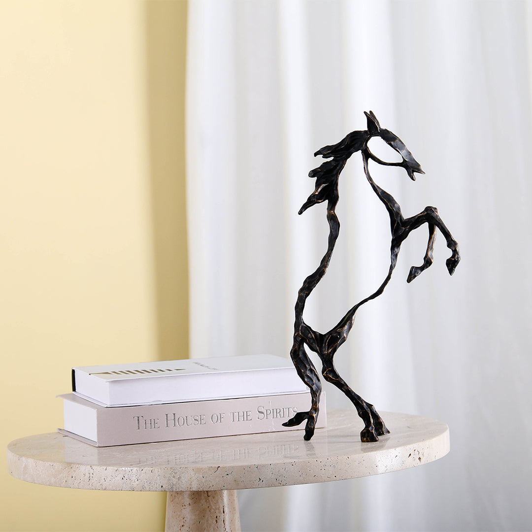 Hollow Horse KA3095 -  Home Decor Figurines - ebarza Furniture UAE | Shop Modern Furniture in Abu Dhabi & Dubai - مفروشات ايبازرا في الامارات | تسوق اثاث عصري وديكورات مميزة في دبي وابوظبي