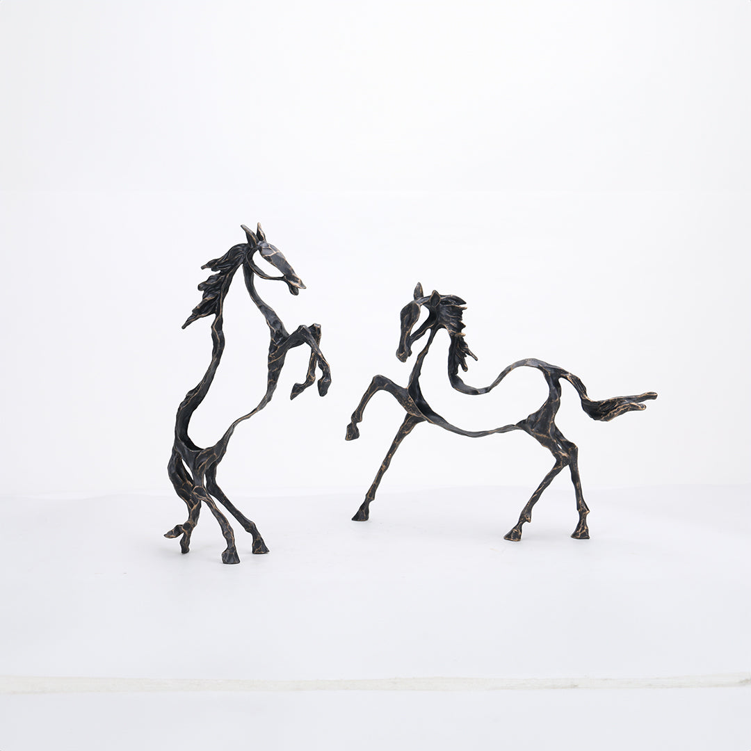 Hollow Horse KA3095 -  Home Decor Figurines - ebarza Furniture UAE | Shop Modern Furniture in Abu Dhabi & Dubai - مفروشات ايبازرا في الامارات | تسوق اثاث عصري وديكورات مميزة في دبي وابوظبي