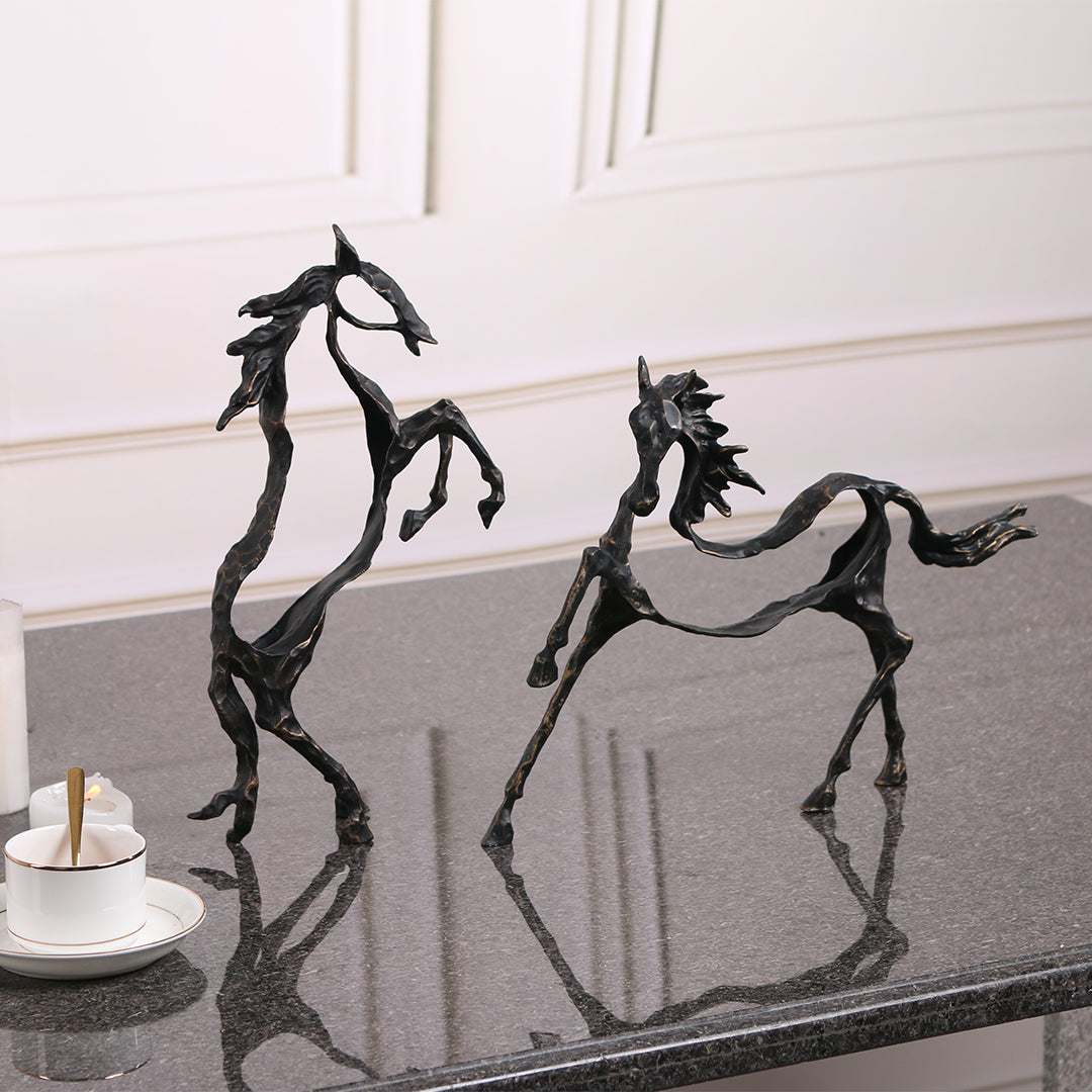 Hollow Horse KA3096 -  Home Decor Figurines - ebarza Furniture UAE | Shop Modern Furniture in Abu Dhabi & Dubai - مفروشات ايبازرا في الامارات | تسوق اثاث عصري وديكورات مميزة في دبي وابوظبي