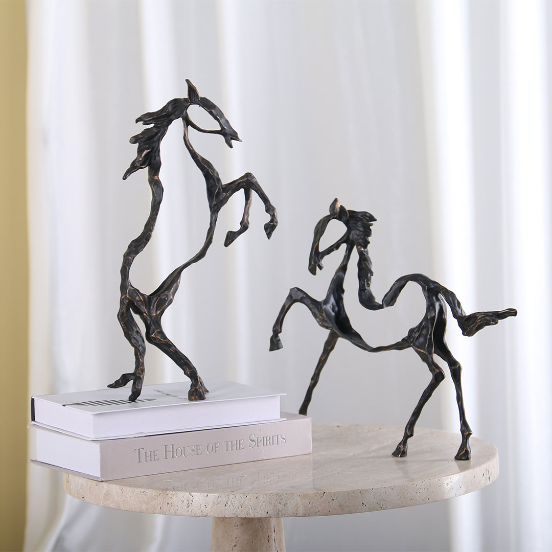 Hollow Horse KA3095 -  Home Decor Figurines - ebarza Furniture UAE | Shop Modern Furniture in Abu Dhabi & Dubai - مفروشات ايبازرا في الامارات | تسوق اثاث عصري وديكورات مميزة في دبي وابوظبي