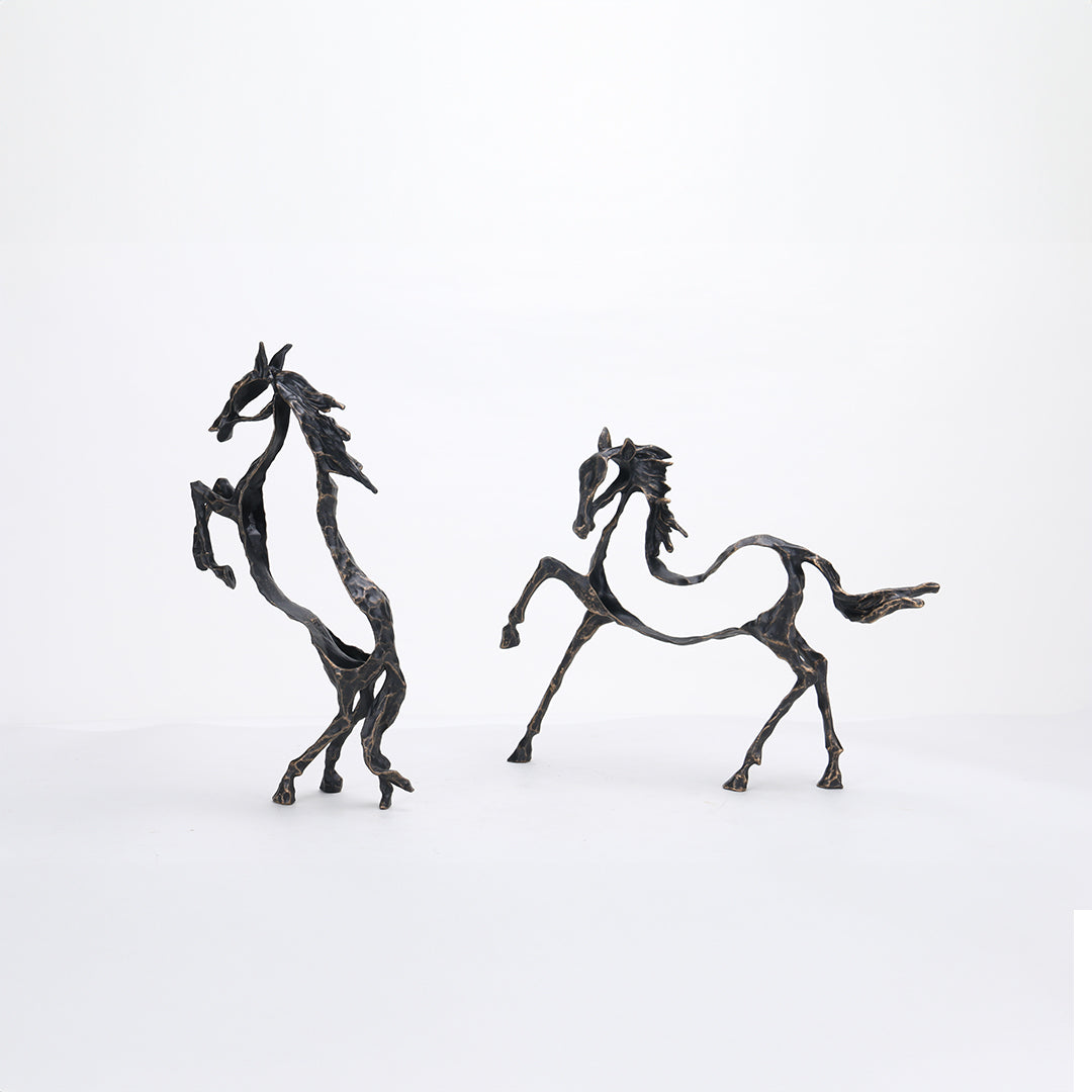 Hollow Horse KA3095 -  Home Decor Figurines - ebarza Furniture UAE | Shop Modern Furniture in Abu Dhabi & Dubai - مفروشات ايبازرا في الامارات | تسوق اثاث عصري وديكورات مميزة في دبي وابوظبي