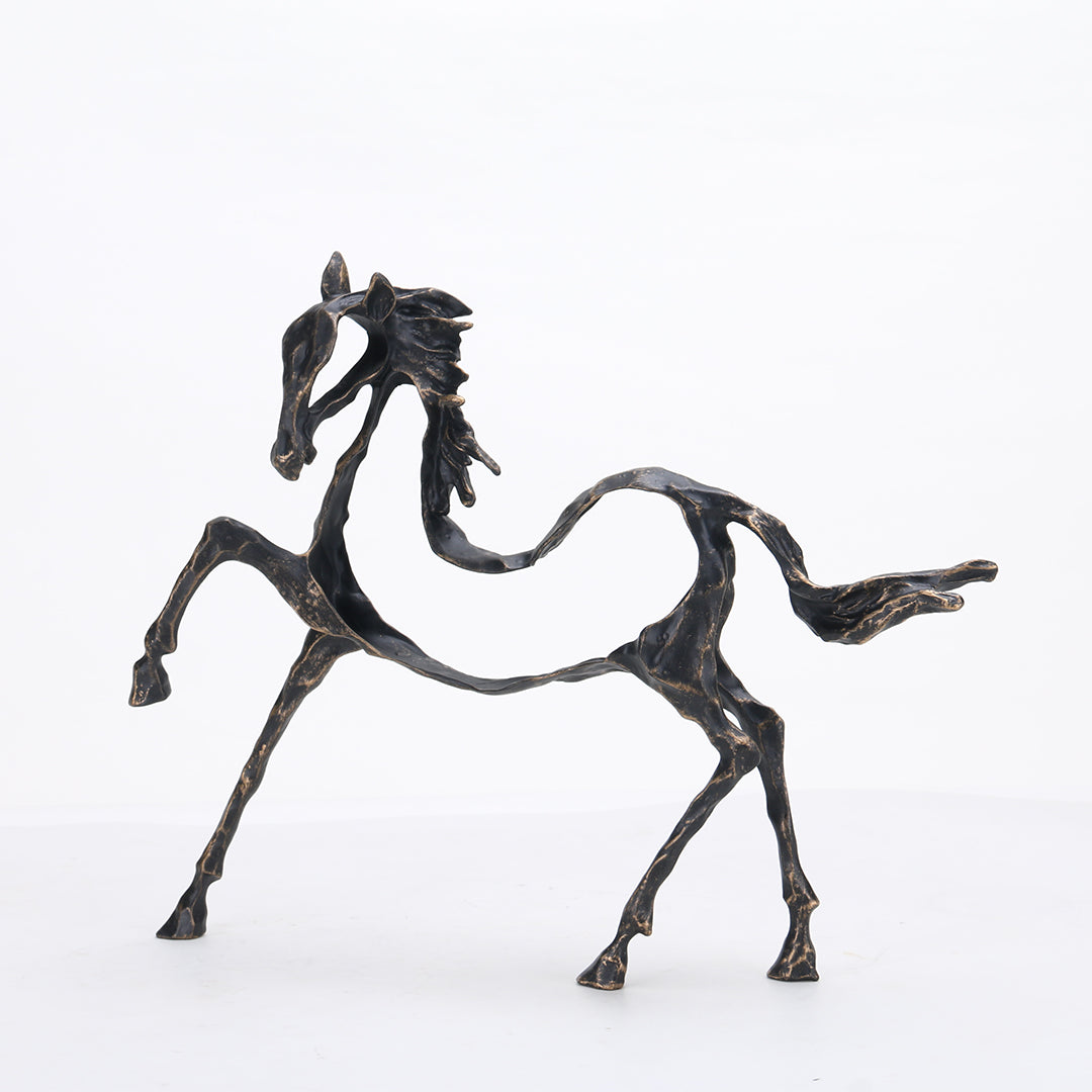 Hollow Horse KA3096 -  Home Decor Figurines - ebarza Furniture UAE | Shop Modern Furniture in Abu Dhabi & Dubai - مفروشات ايبازرا في الامارات | تسوق اثاث عصري وديكورات مميزة في دبي وابوظبي