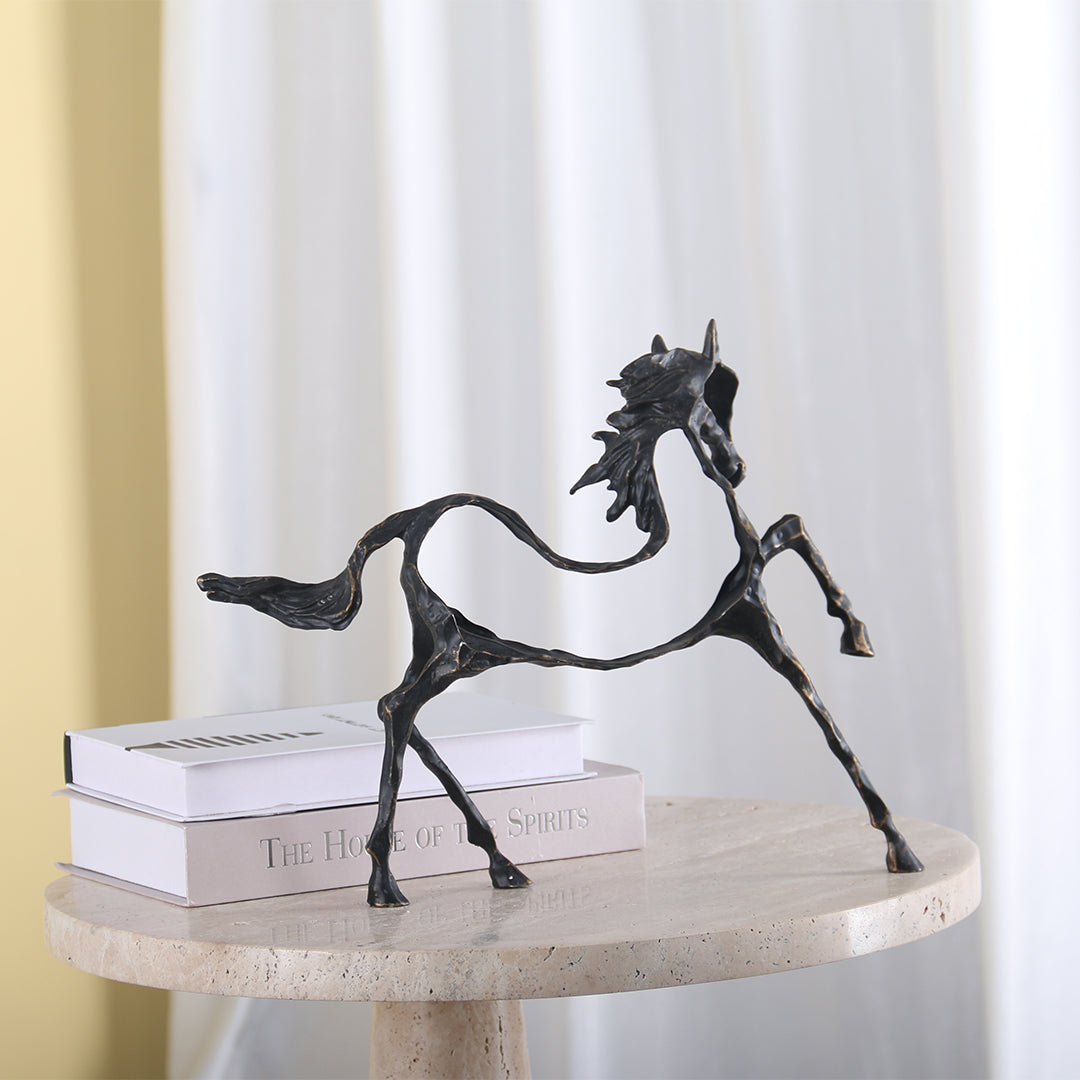 Hollow Horse KA3096 -  Home Decor Figurines - ebarza Furniture UAE | Shop Modern Furniture in Abu Dhabi & Dubai - مفروشات ايبازرا في الامارات | تسوق اثاث عصري وديكورات مميزة في دبي وابوظبي