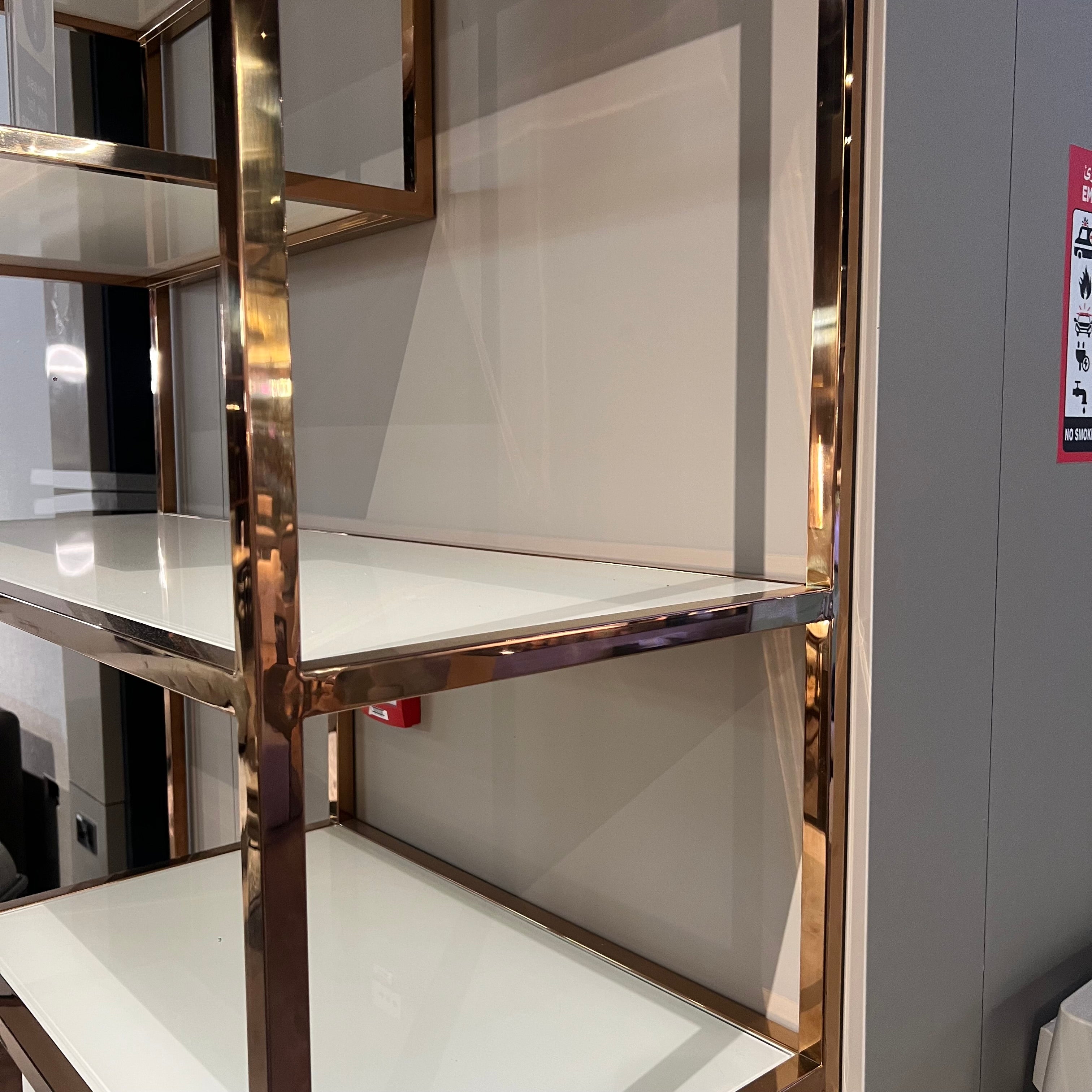 Display Item - Stainless Bookcase Ae001-M-Rg-Tg-336 Nakheel